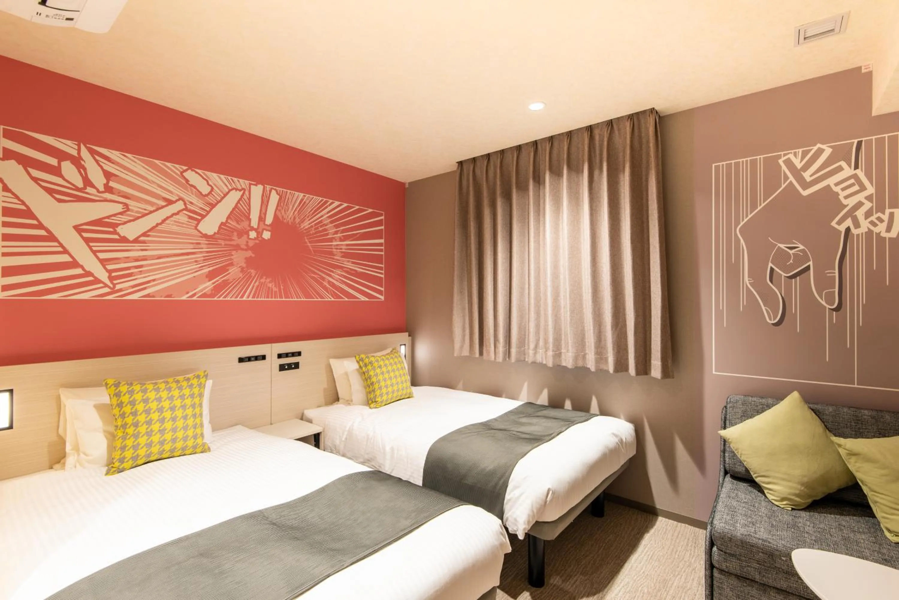 Bedroom, Bed in La'gent Hotel Shinjuku Kabukicho