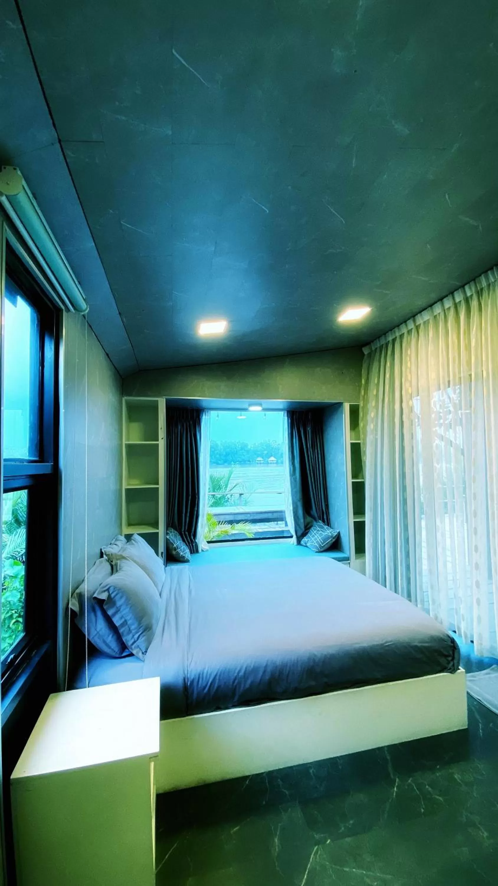 Bed in Kampot Riverfront Boutique