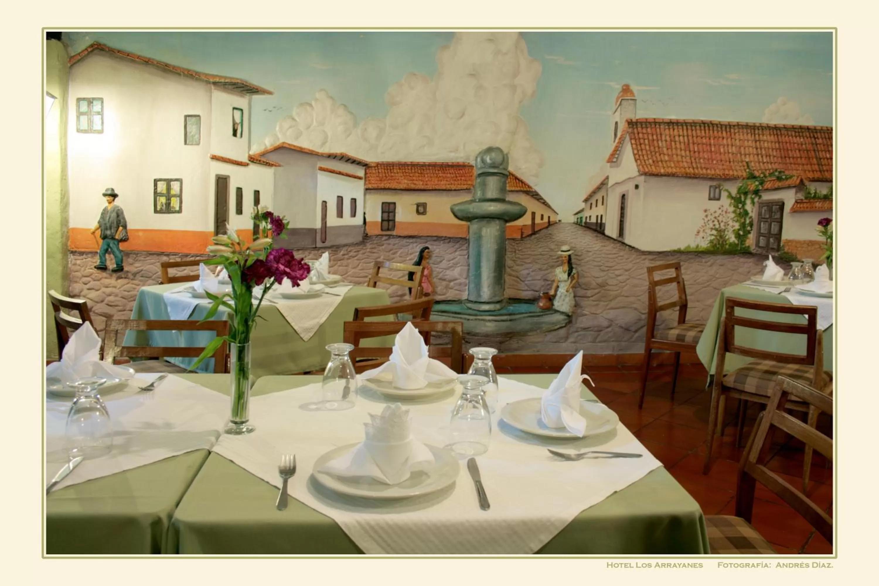 Restaurant/places to eat in Hotel Campestre Los Arrayanes