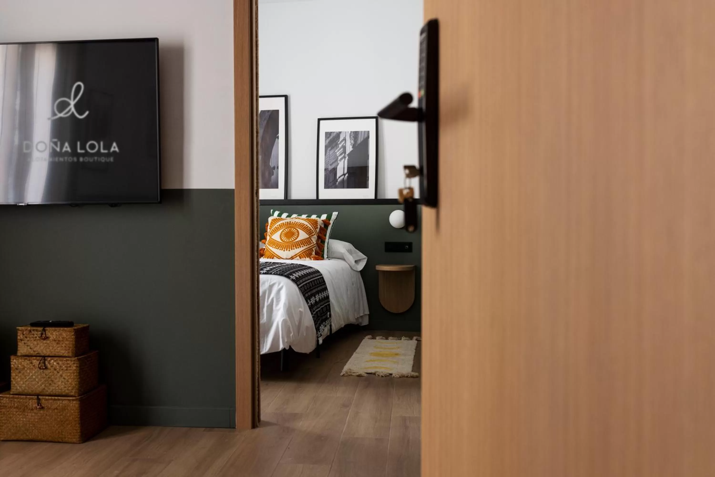 Bedroom, Bed in Doña Lola Alojamientos Boutique