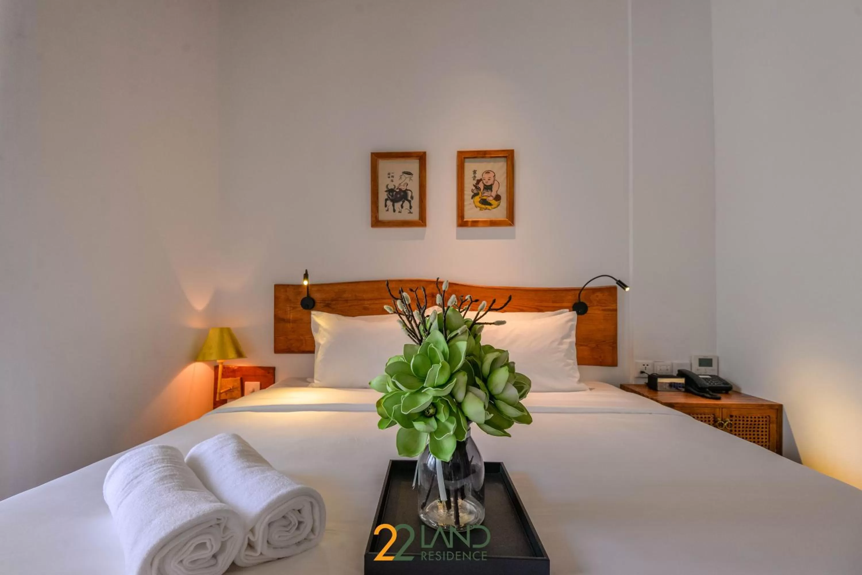 Bed in 22Land Hotel & Residence