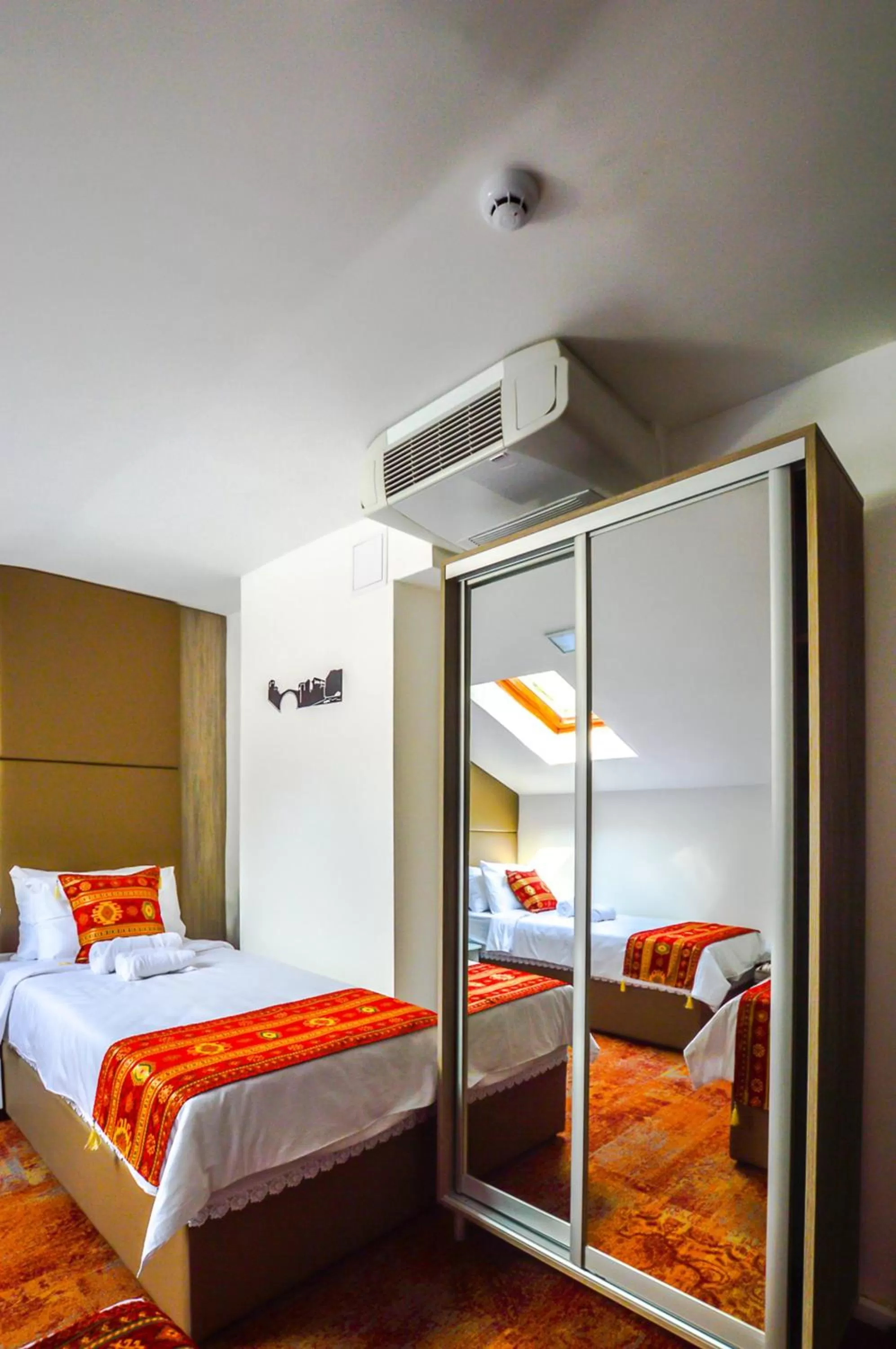 Decorative detail, Bed in Heritage Hotel Gate of Sarajevo