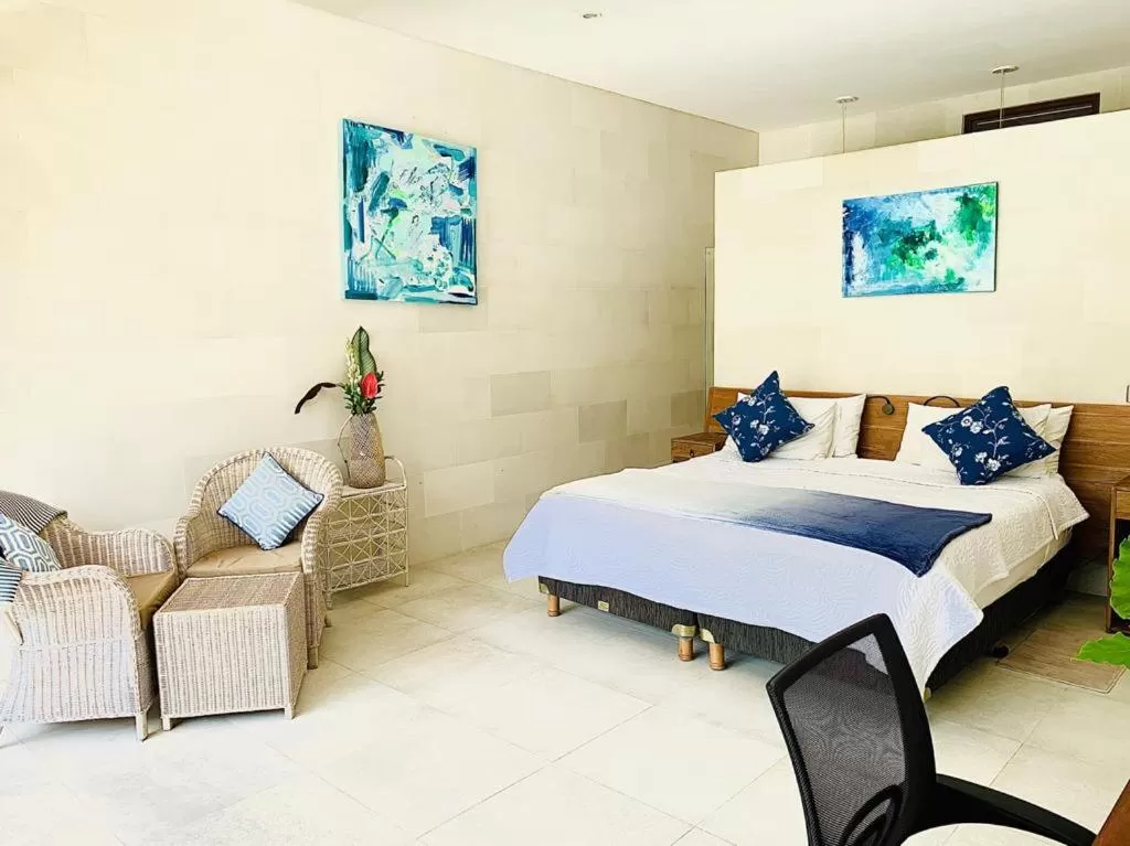 Bedroom in Villa Merdu Ubud