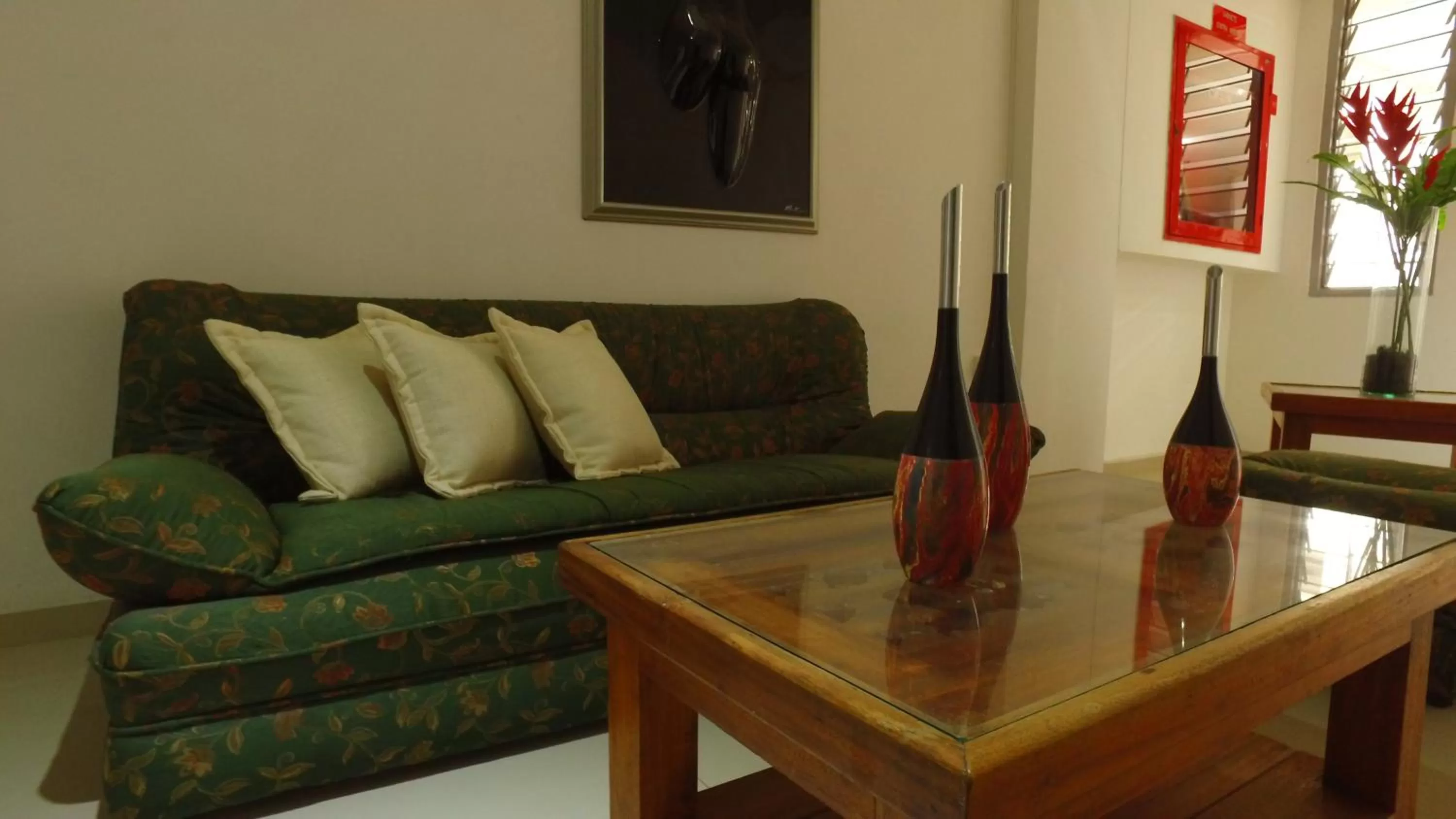 Decorative detail, Seating Area in Hotel Cafe Plaza