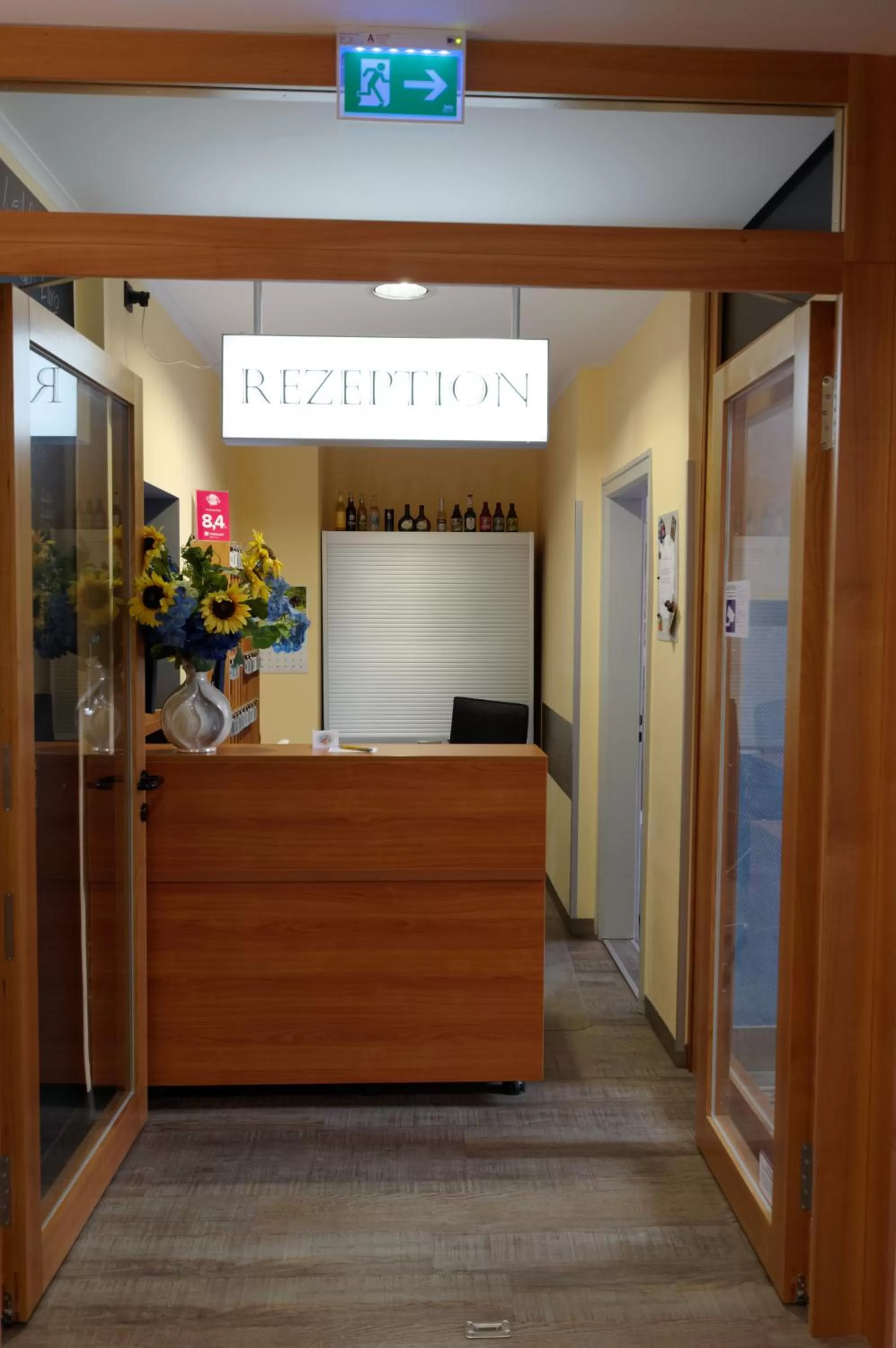 Lobby or reception in PrivatHotel Probst