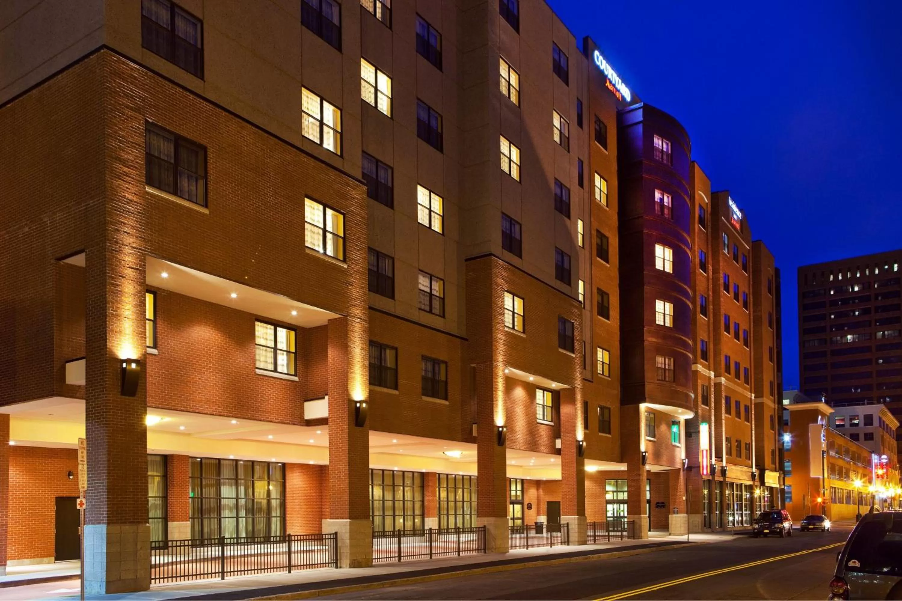 Property building in Residence Inn by Marriott Syracuse Downtown at Armory Square