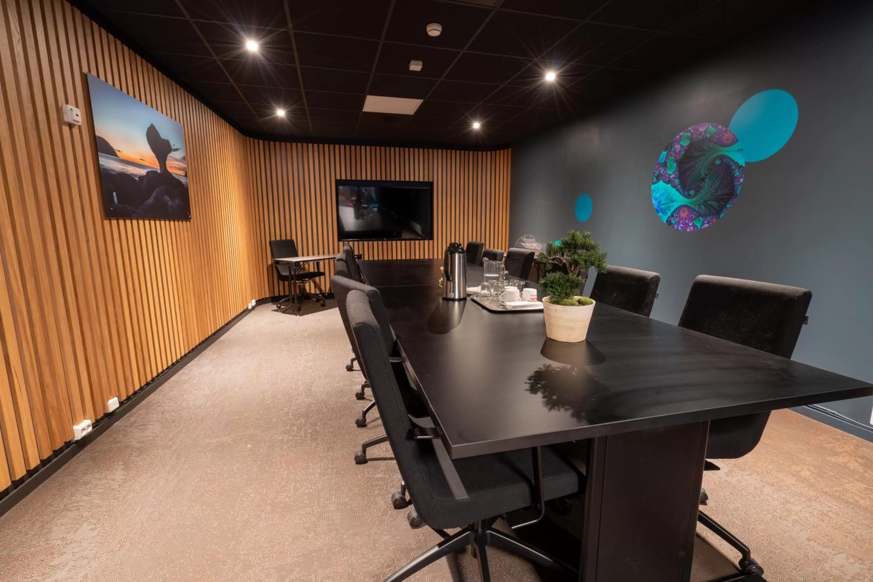 Meeting/conference room in Thon Partner Hotel Måløy