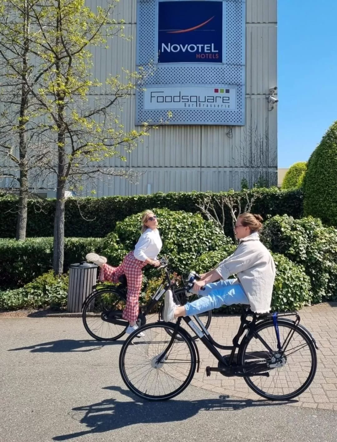 Cycling in Novotel Antwerpen - Ekeren
