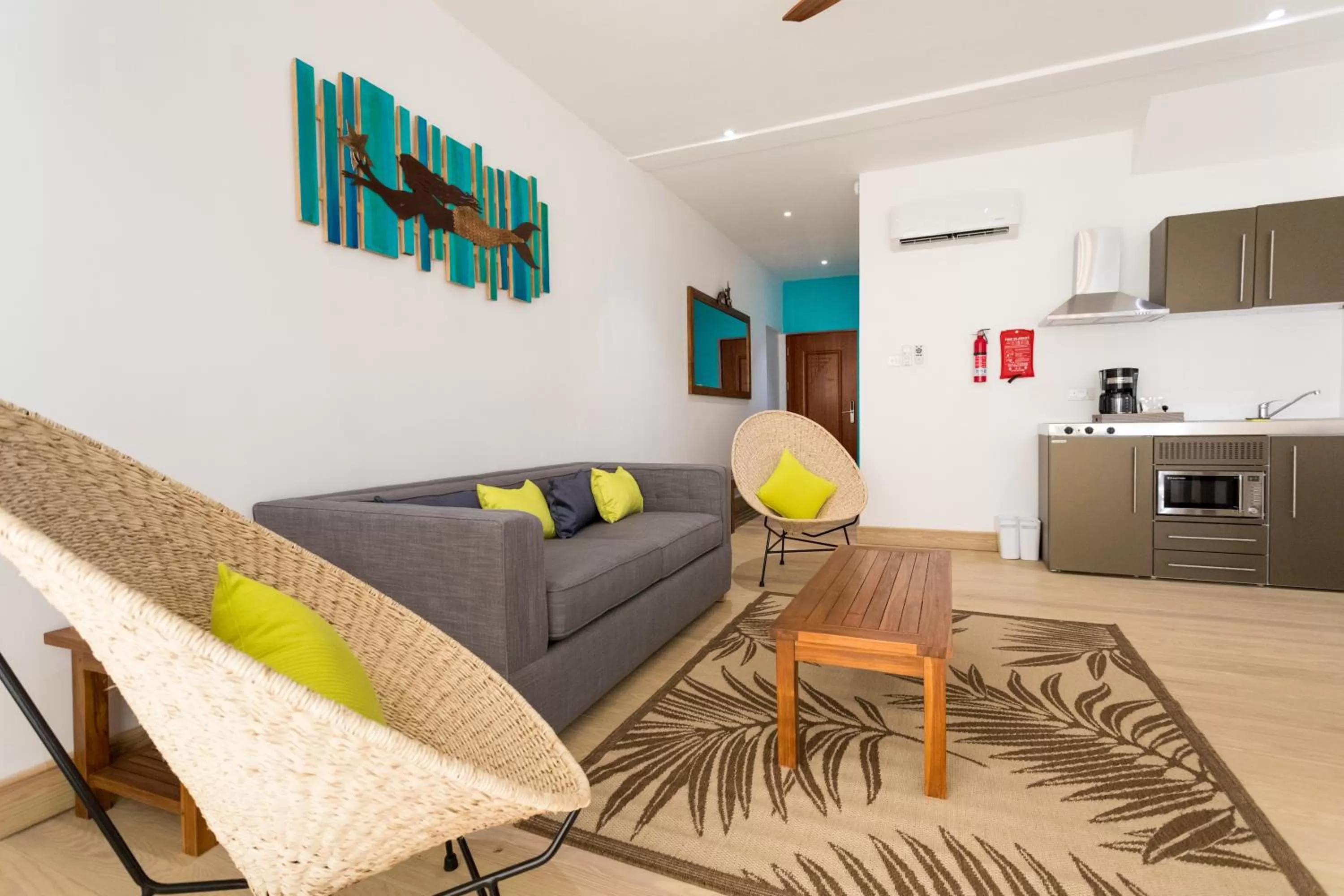 Living room in True Blue Bay Resort