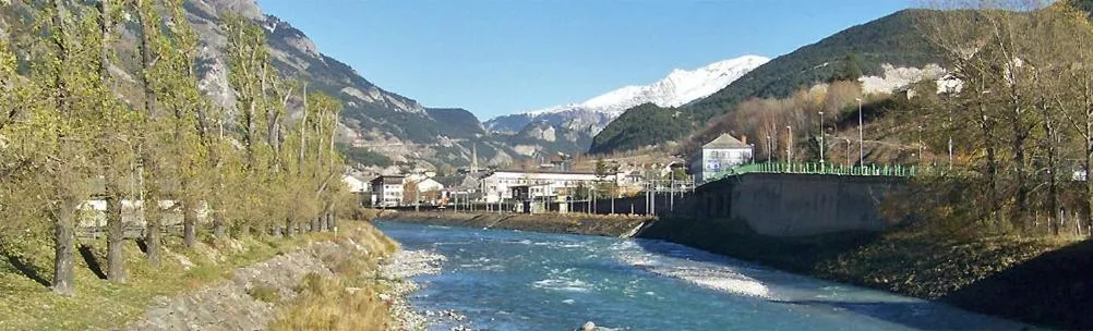 Natural landscape in hotel de la gare