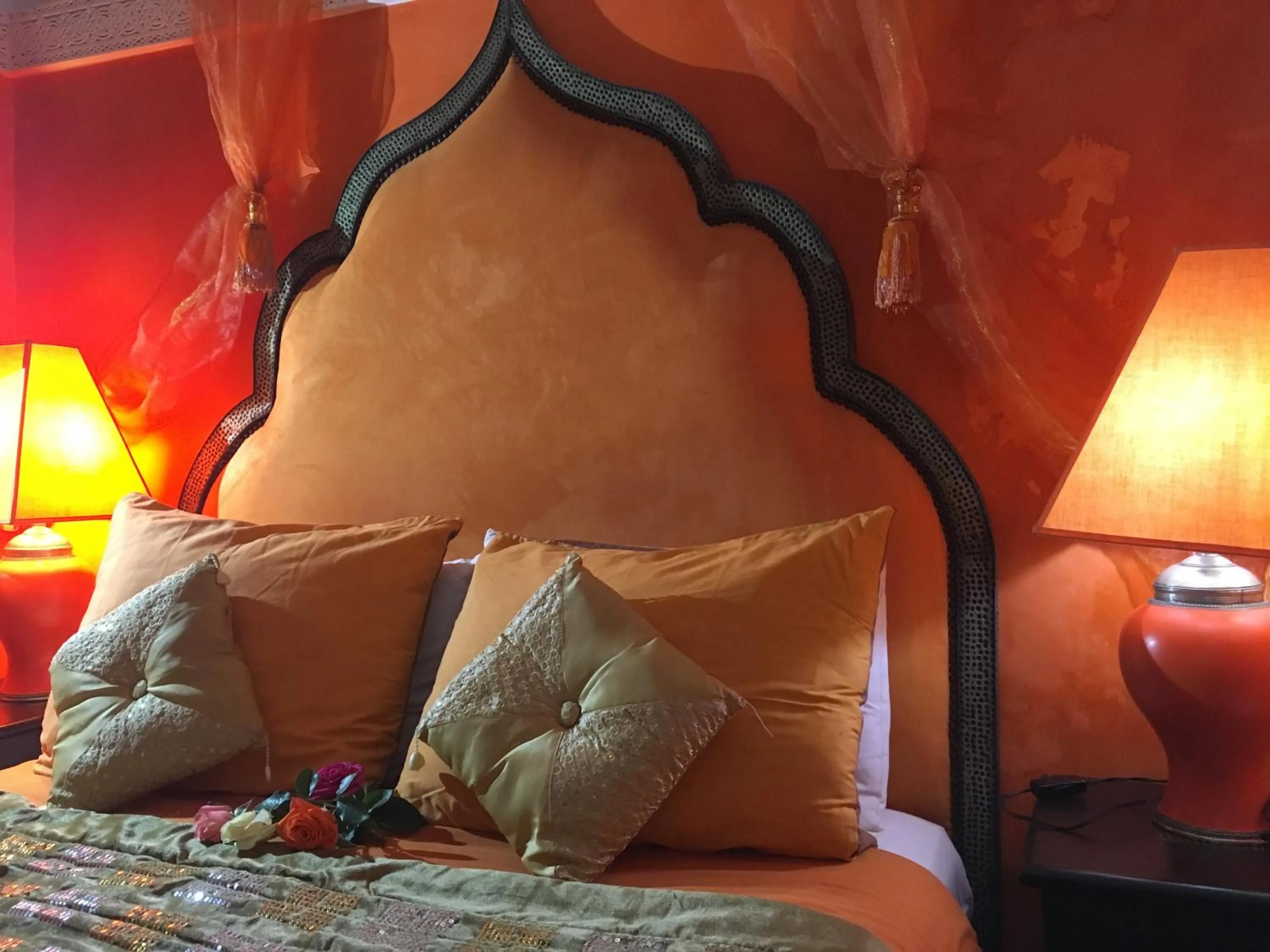 Bedroom, Bed in Riad Eloise