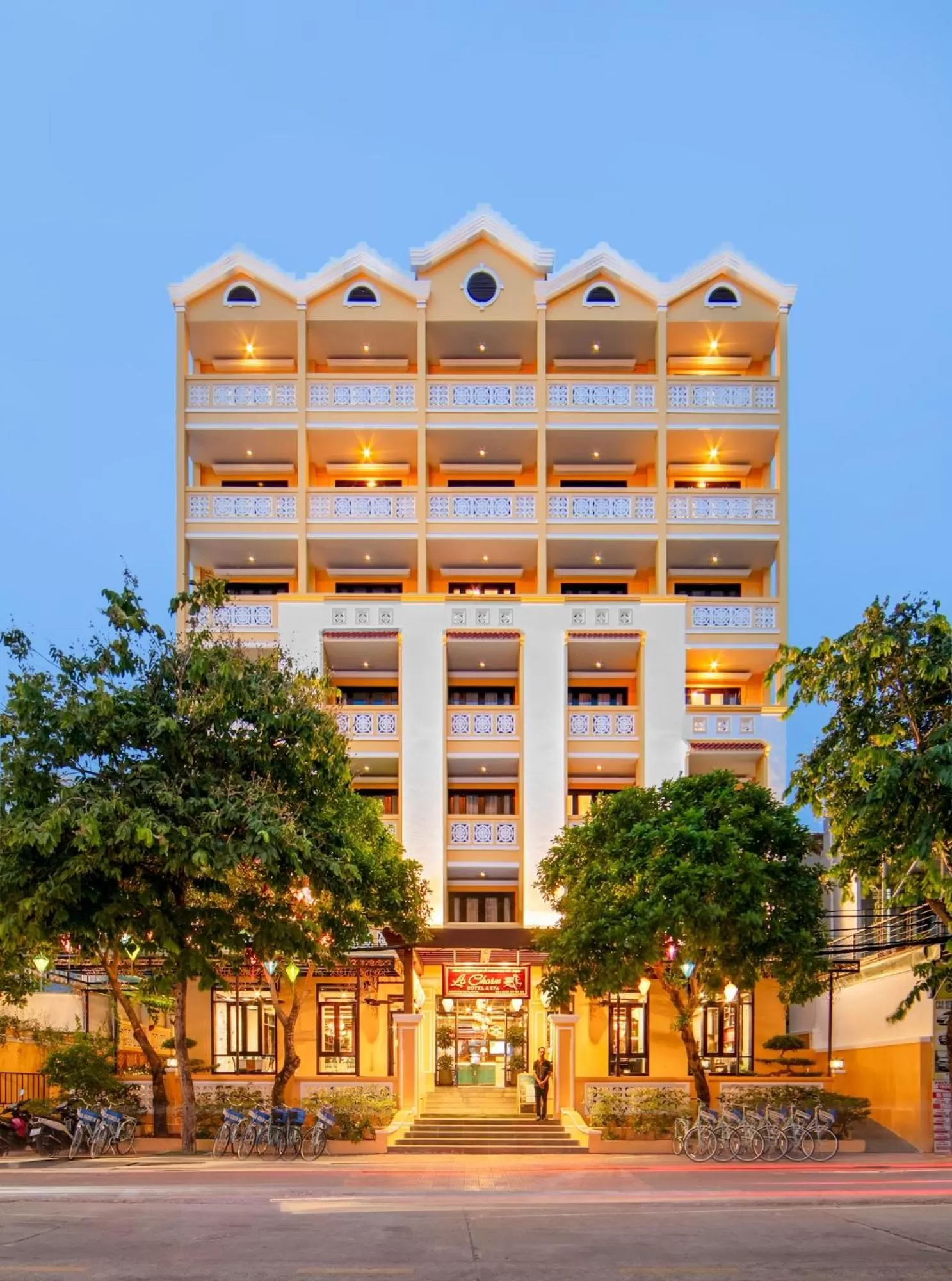 Property building in La Charm Hoi An Hotel & Spa