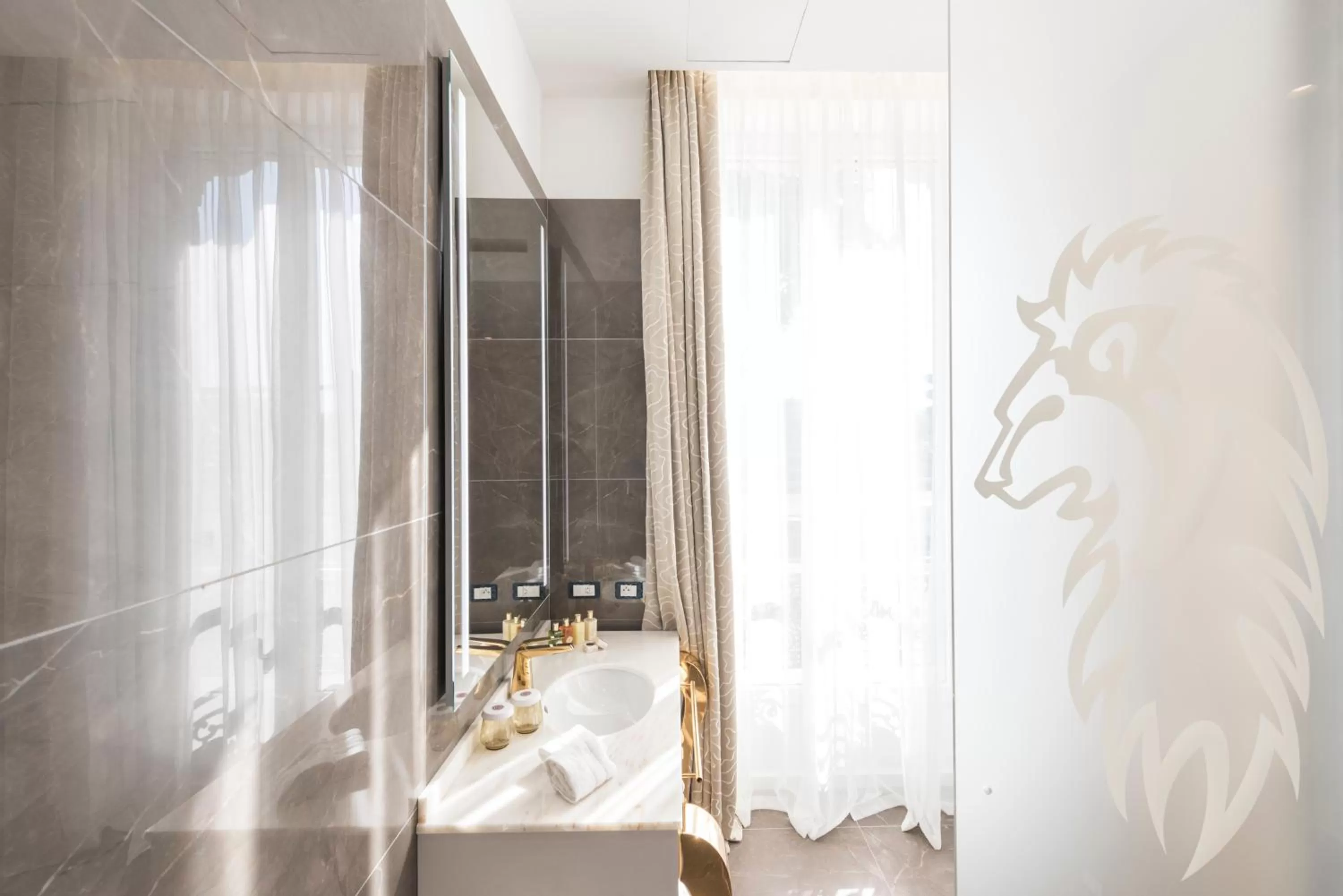 Shower in Boscolo Lyon Hotel & Spa