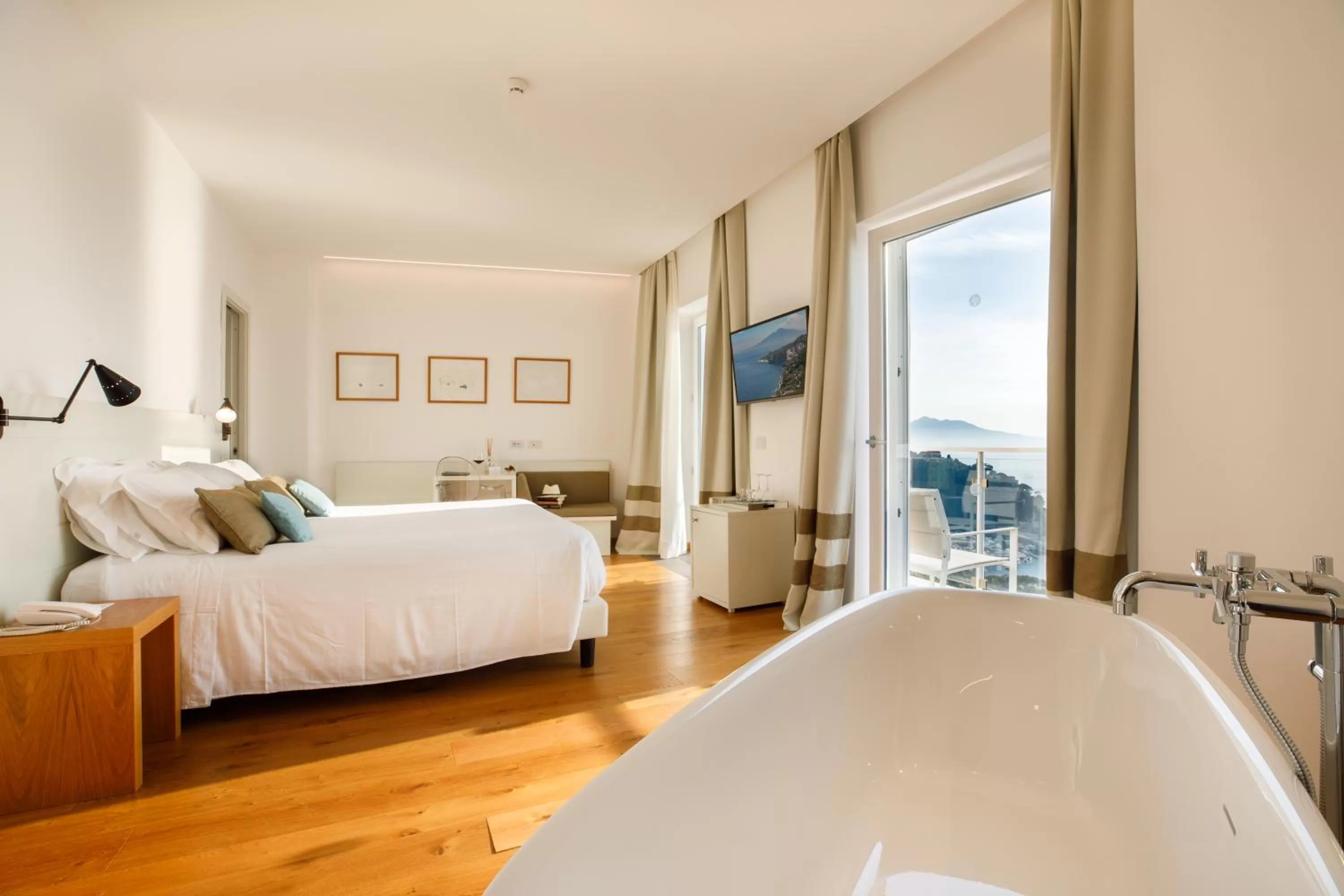Photo of the whole room, Bed in Villa Fiorella Art Hotel