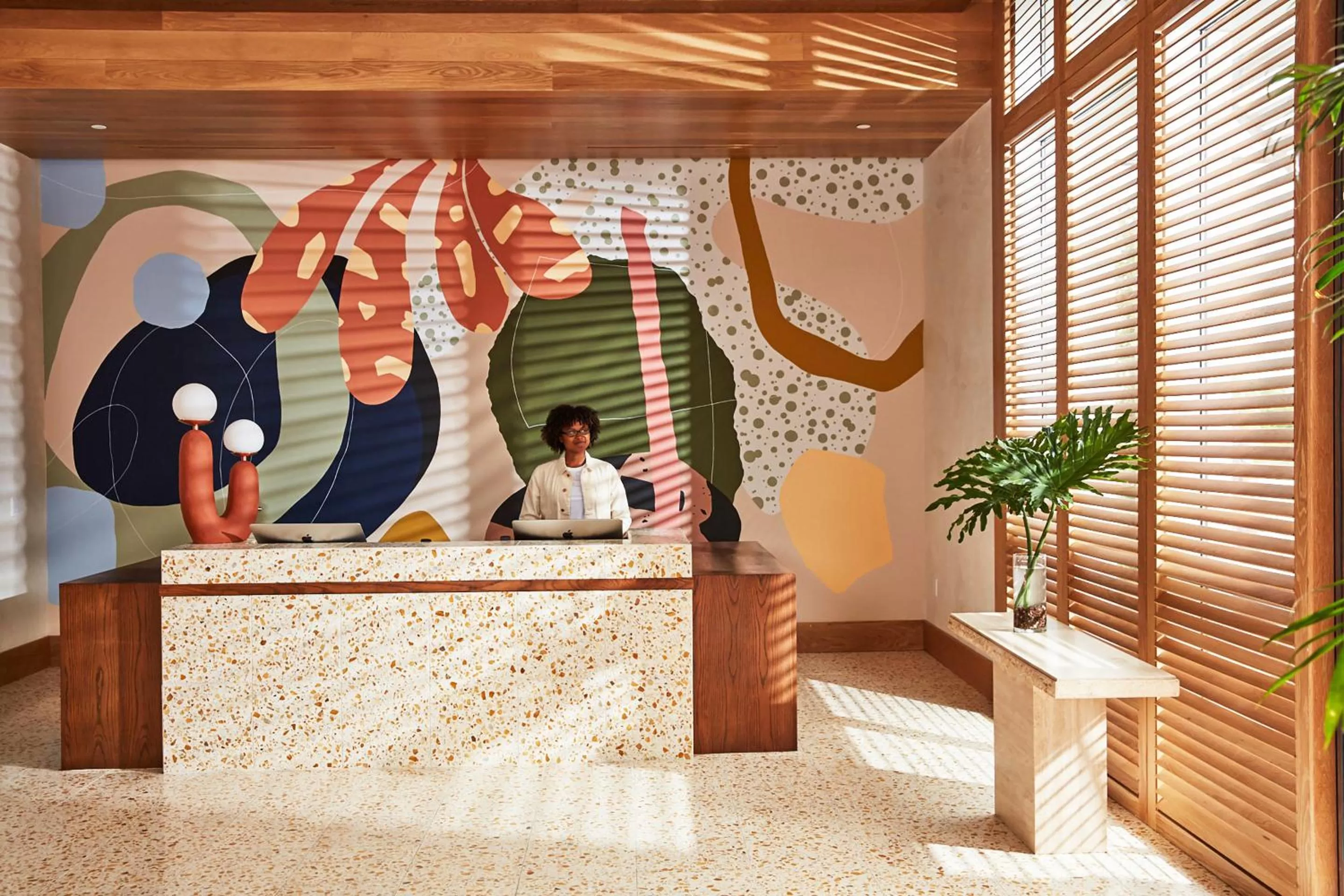 Lobby or reception in Hotel June West LA, a Member of Design Hotels