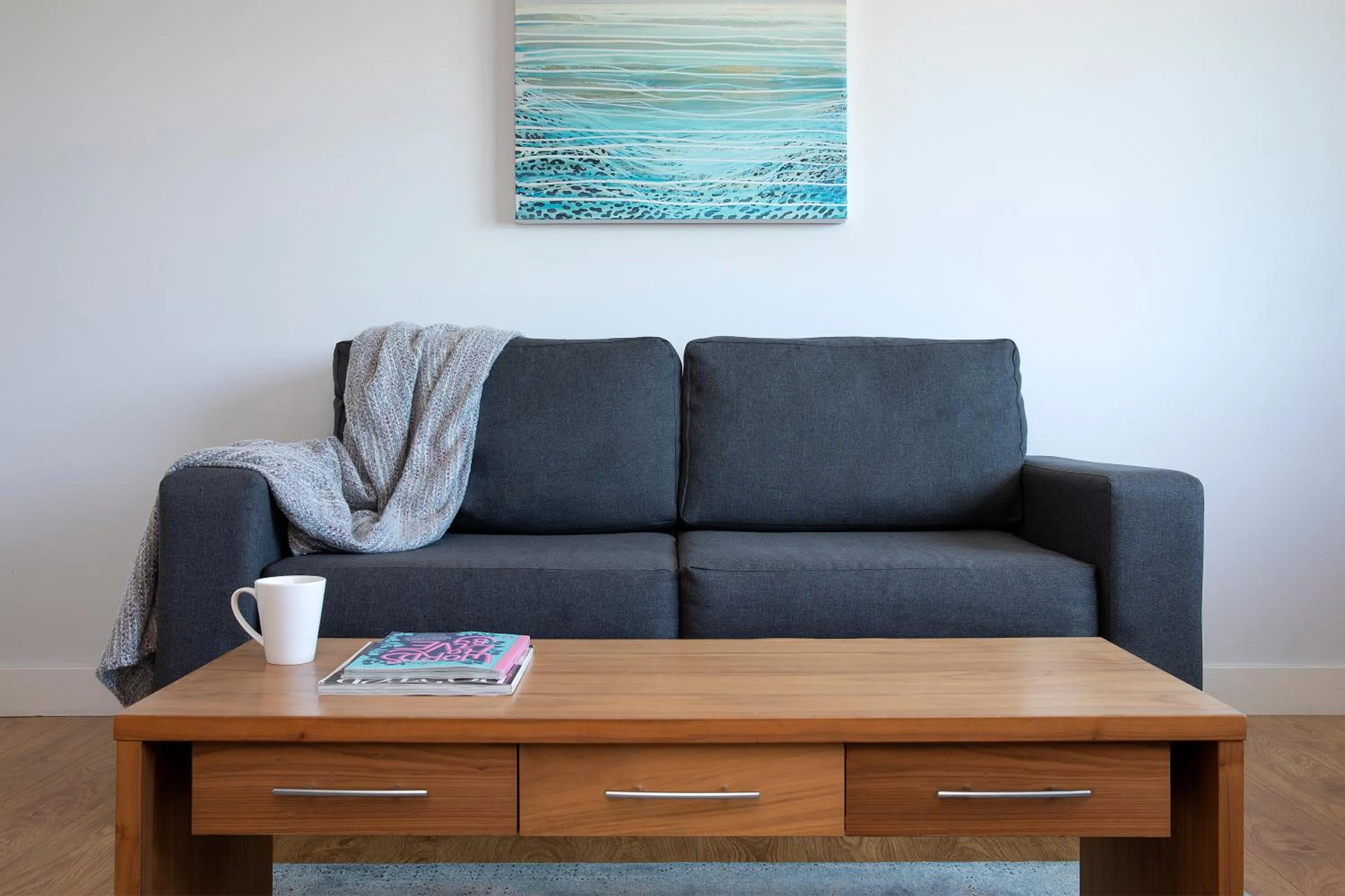 Living room in HQ Aparthotel Farnborough