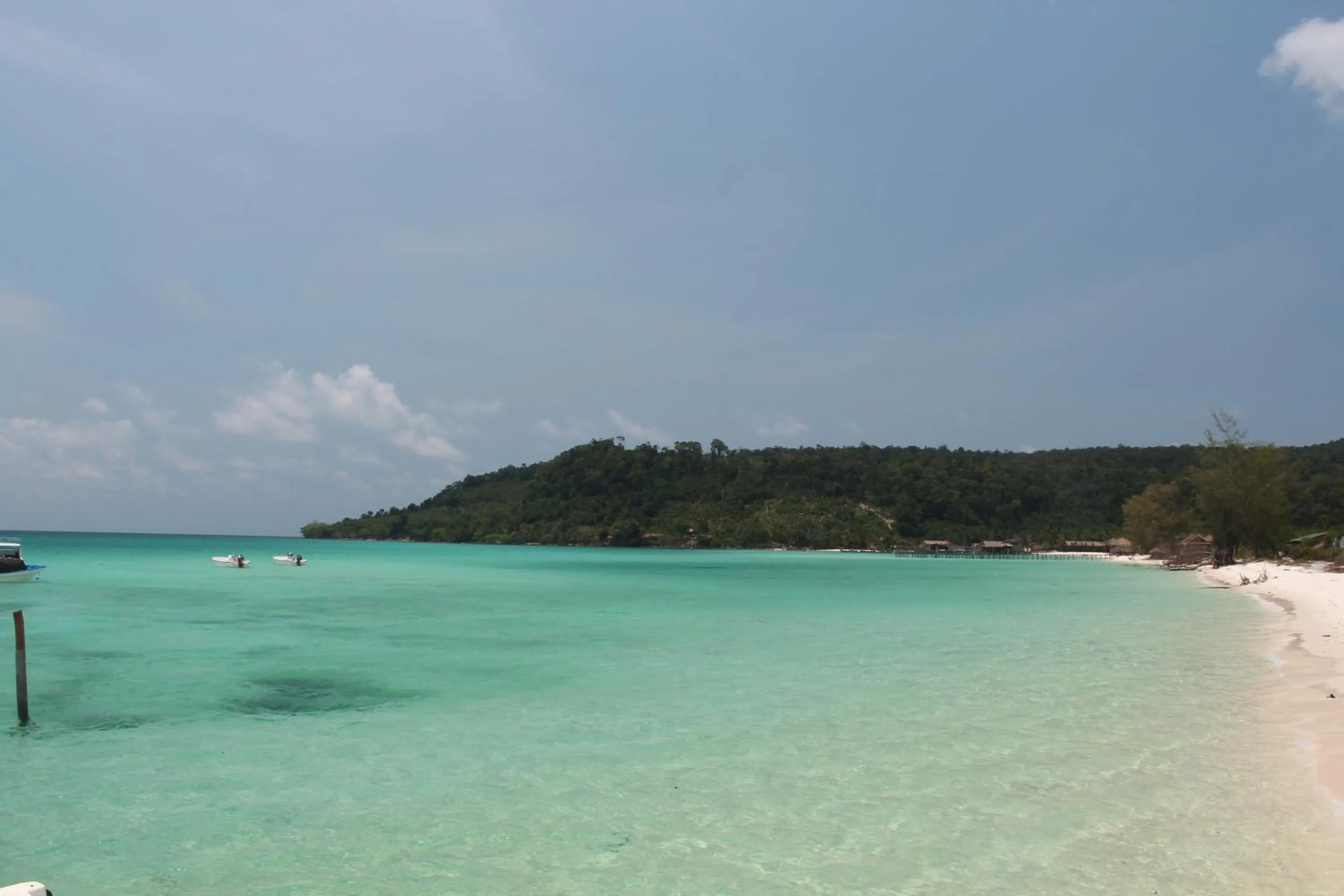 Beach in Sok San Beach Resort