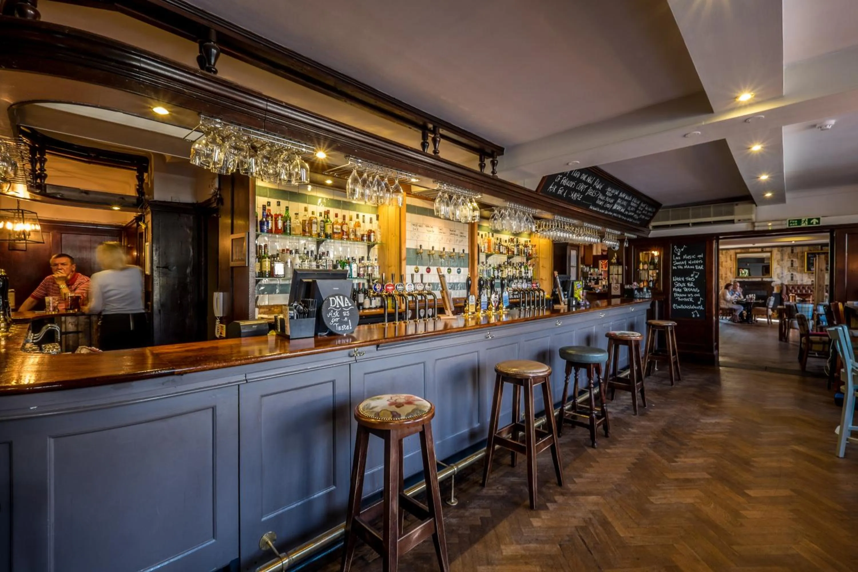 Lounge or bar in The Bulls Head Hotel