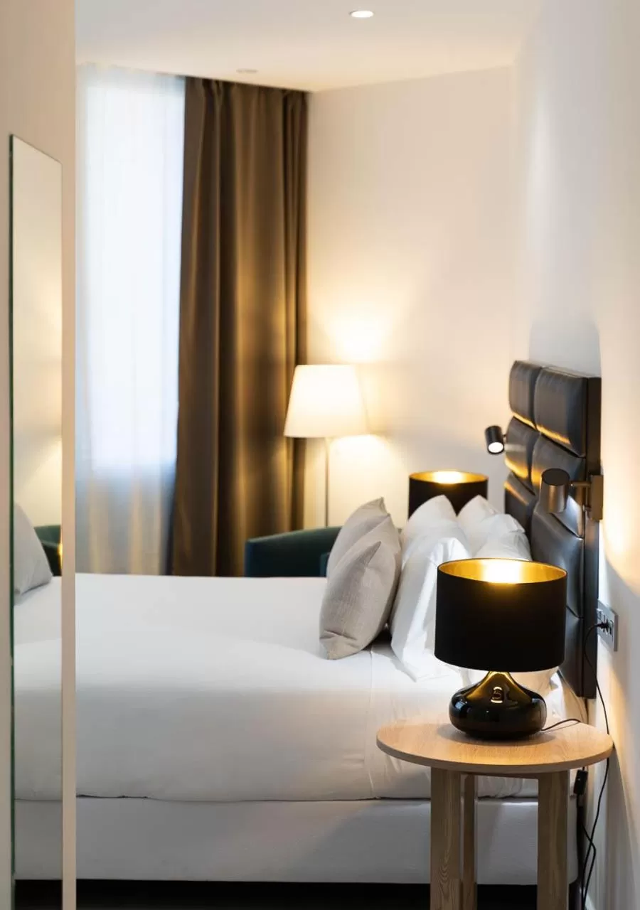 Bed in Hotel Pasarela