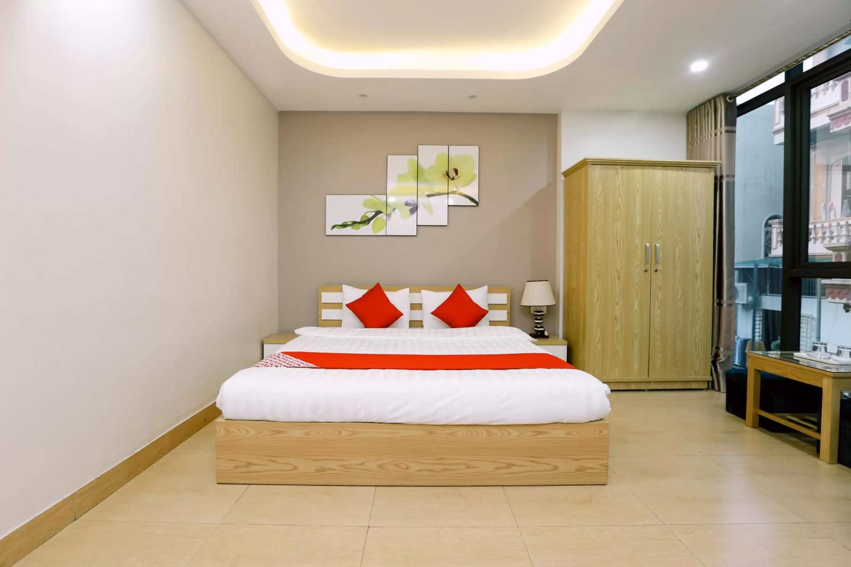 Bed in Tuan Anh Hotel