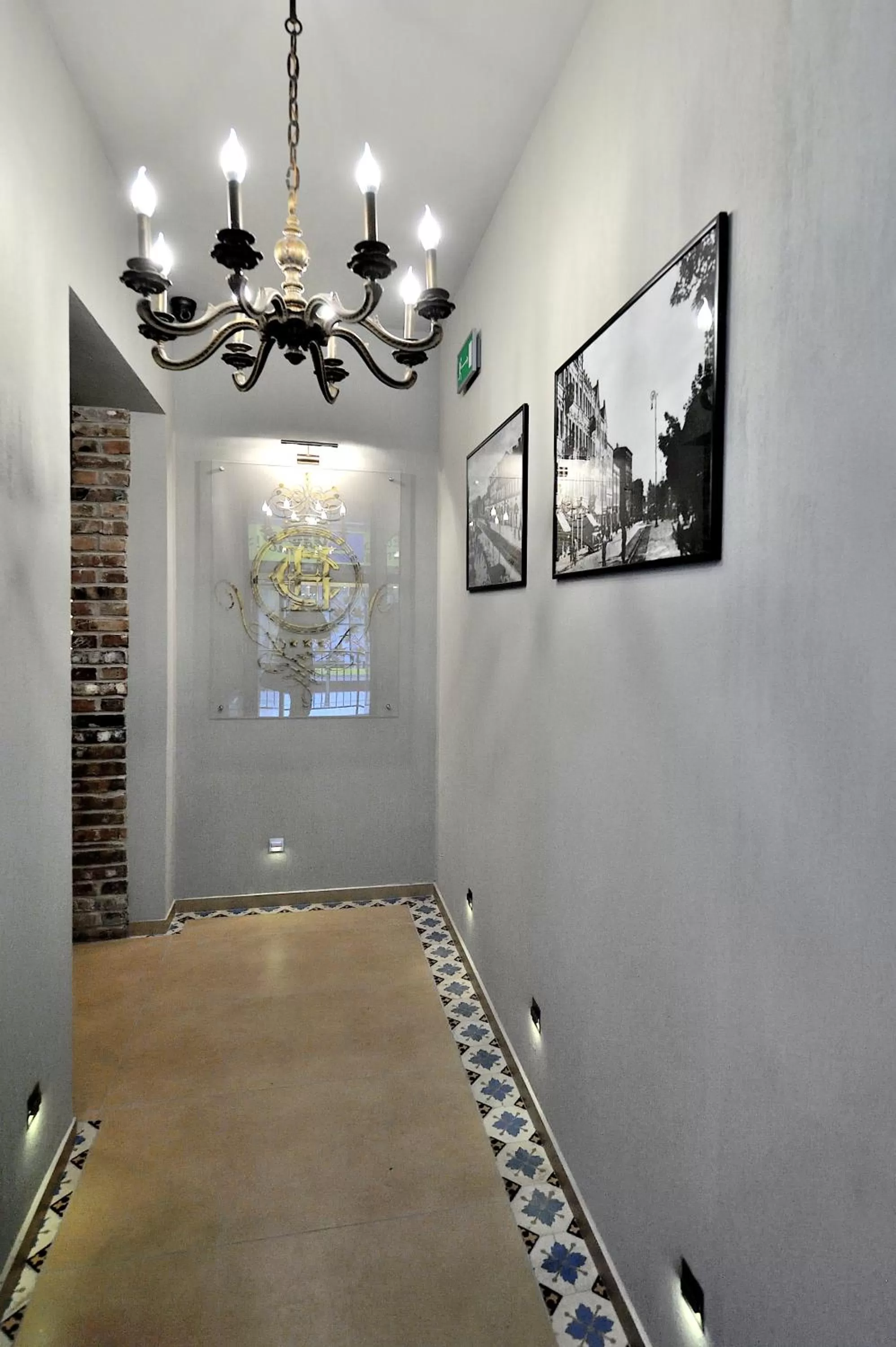 Decorative detail in Hotel Centrum Sosnowiec