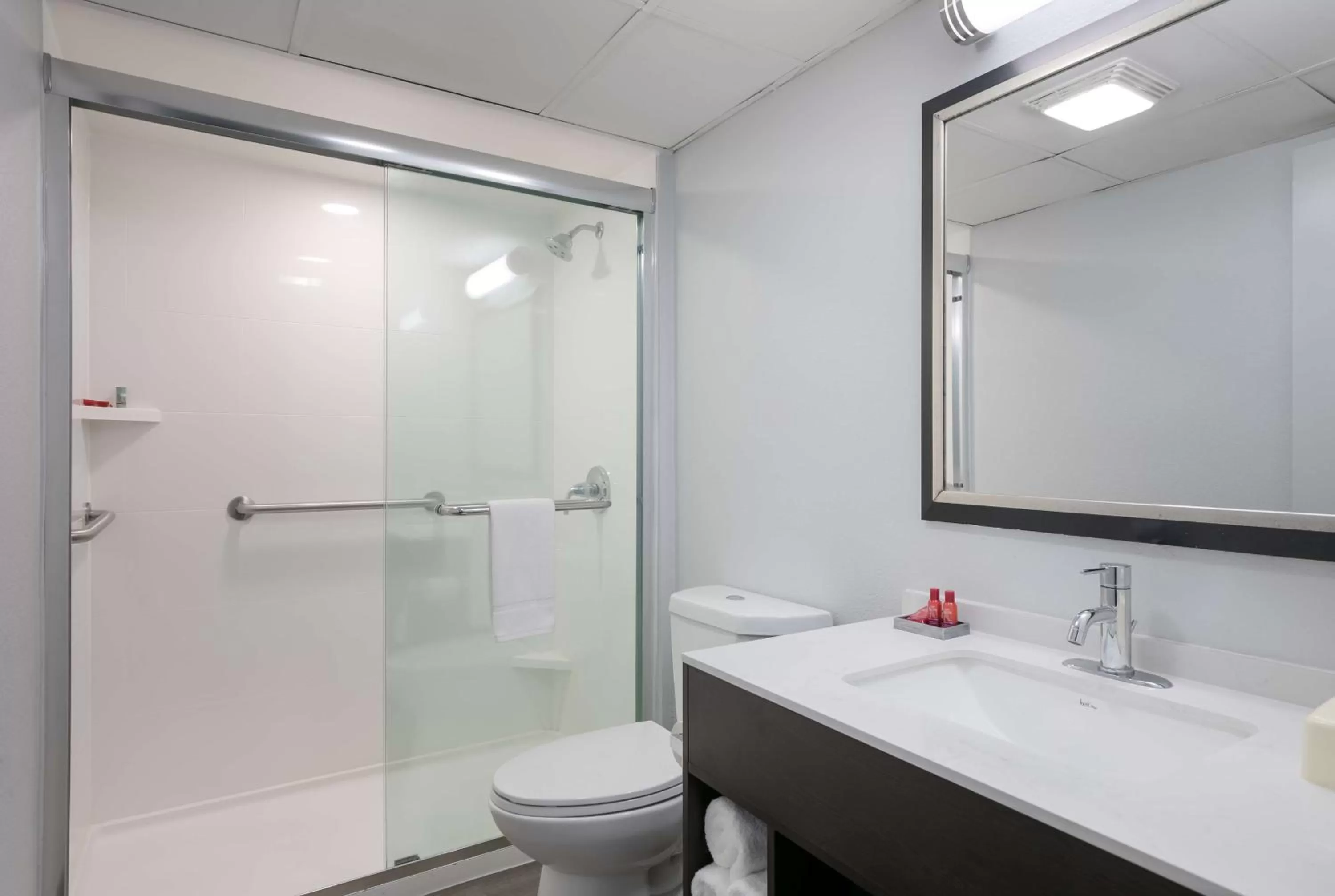 Bathroom in SureStay Plus Hotel by Best Western Gatlinburg