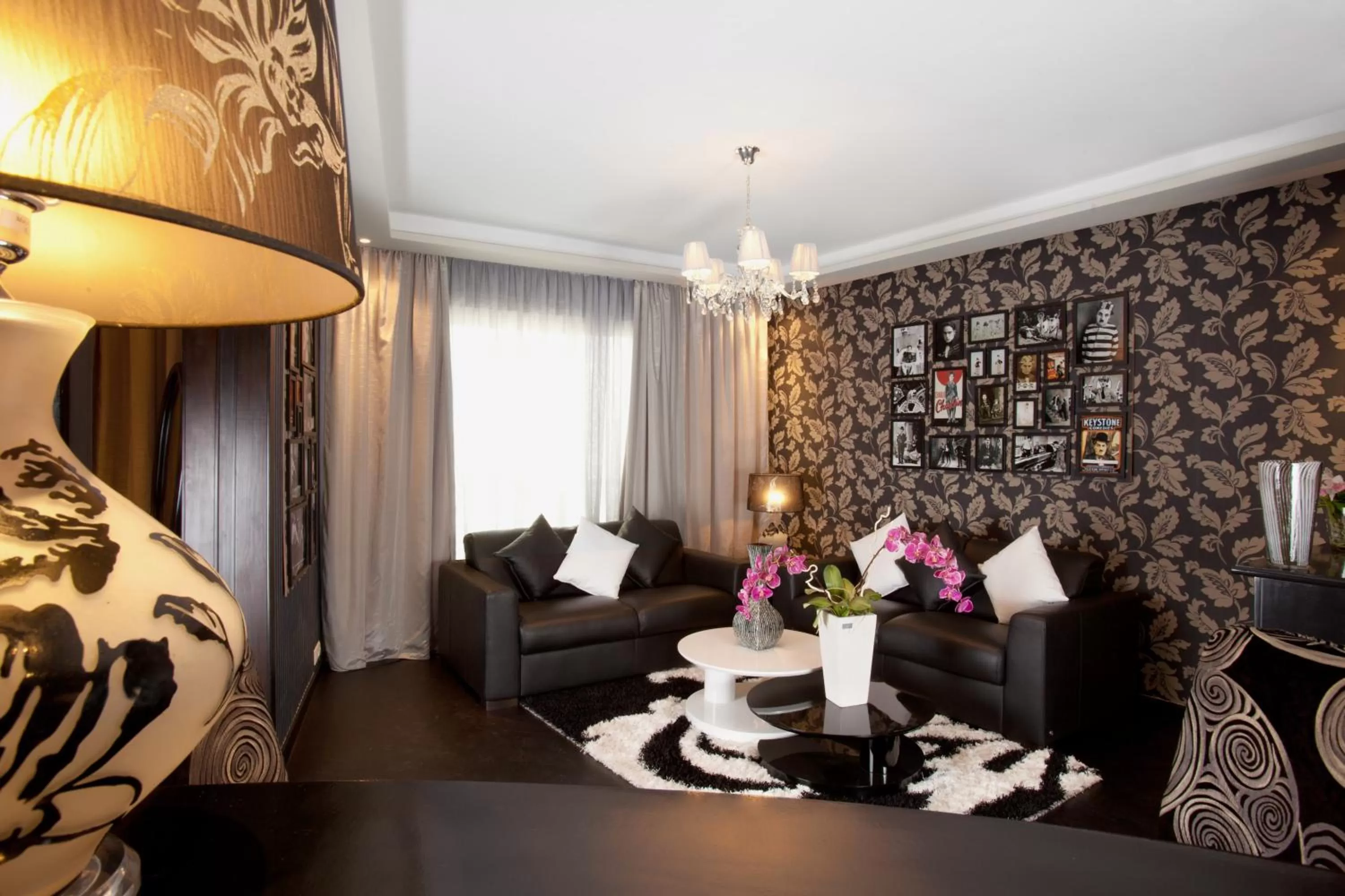 Living room in Art Palace Suites & Spa