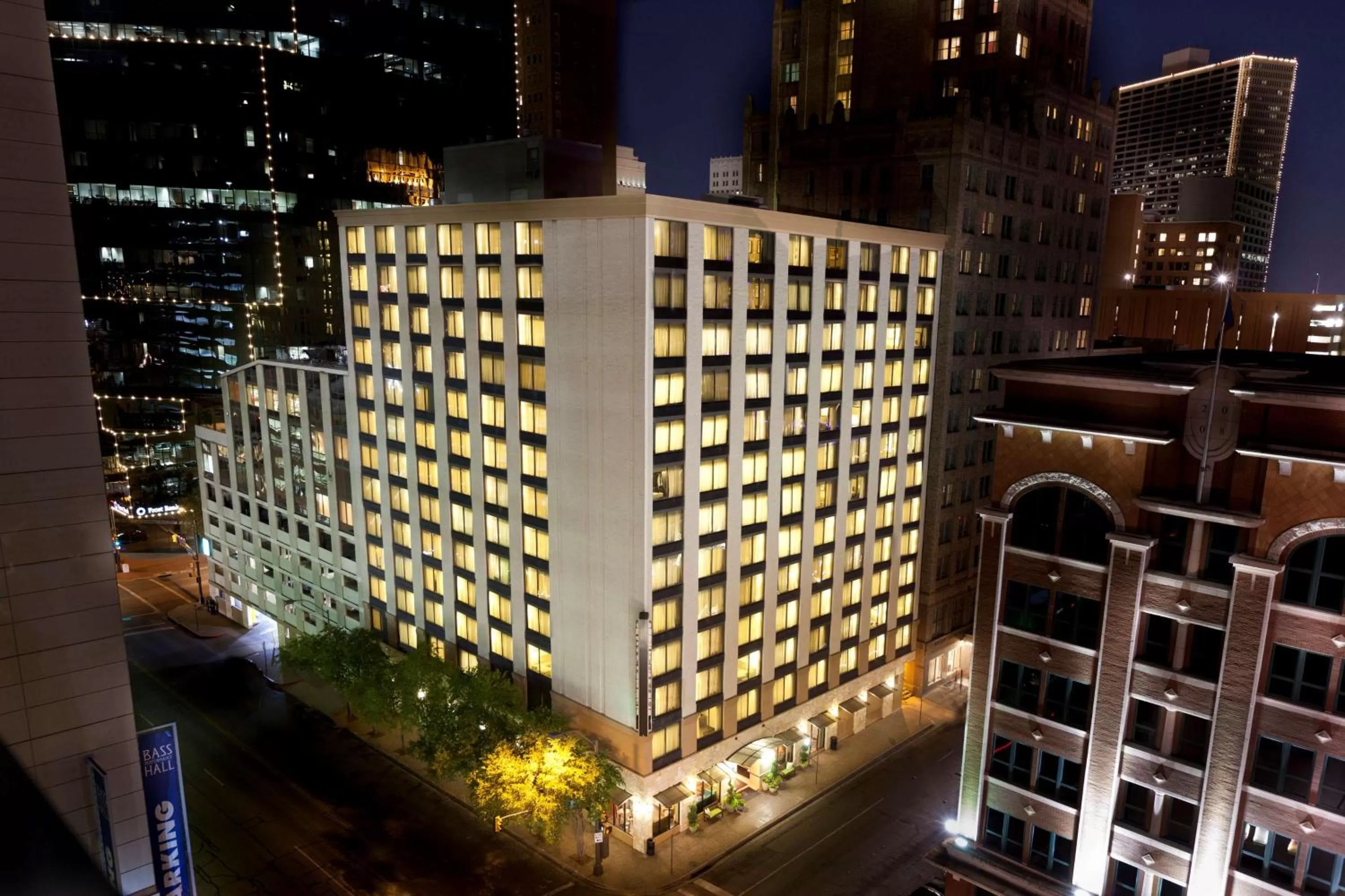Property building in Embassy Suites by Hilton Fort Worth Downtown