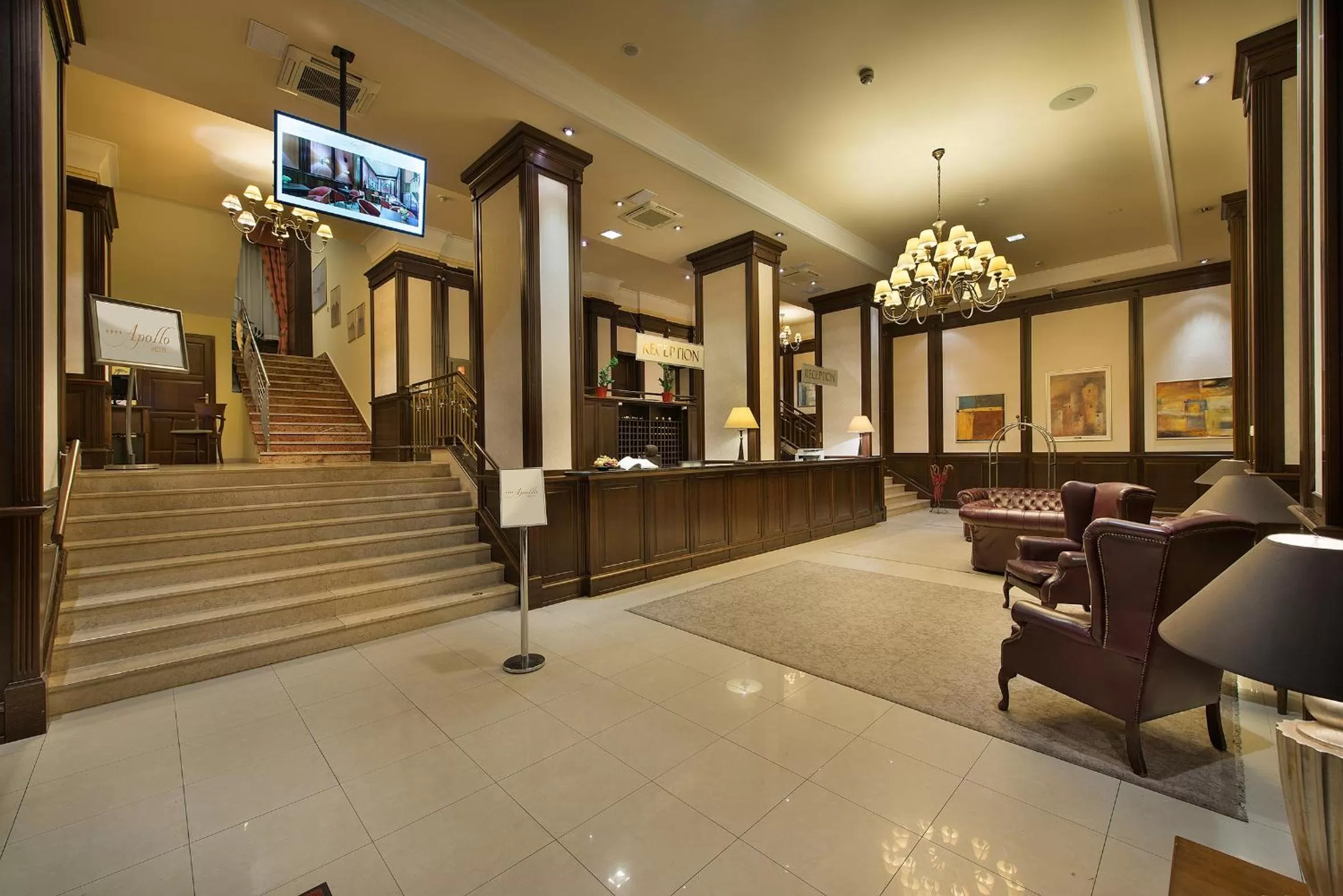 Lobby or reception in Apollo Hotel Bratislava