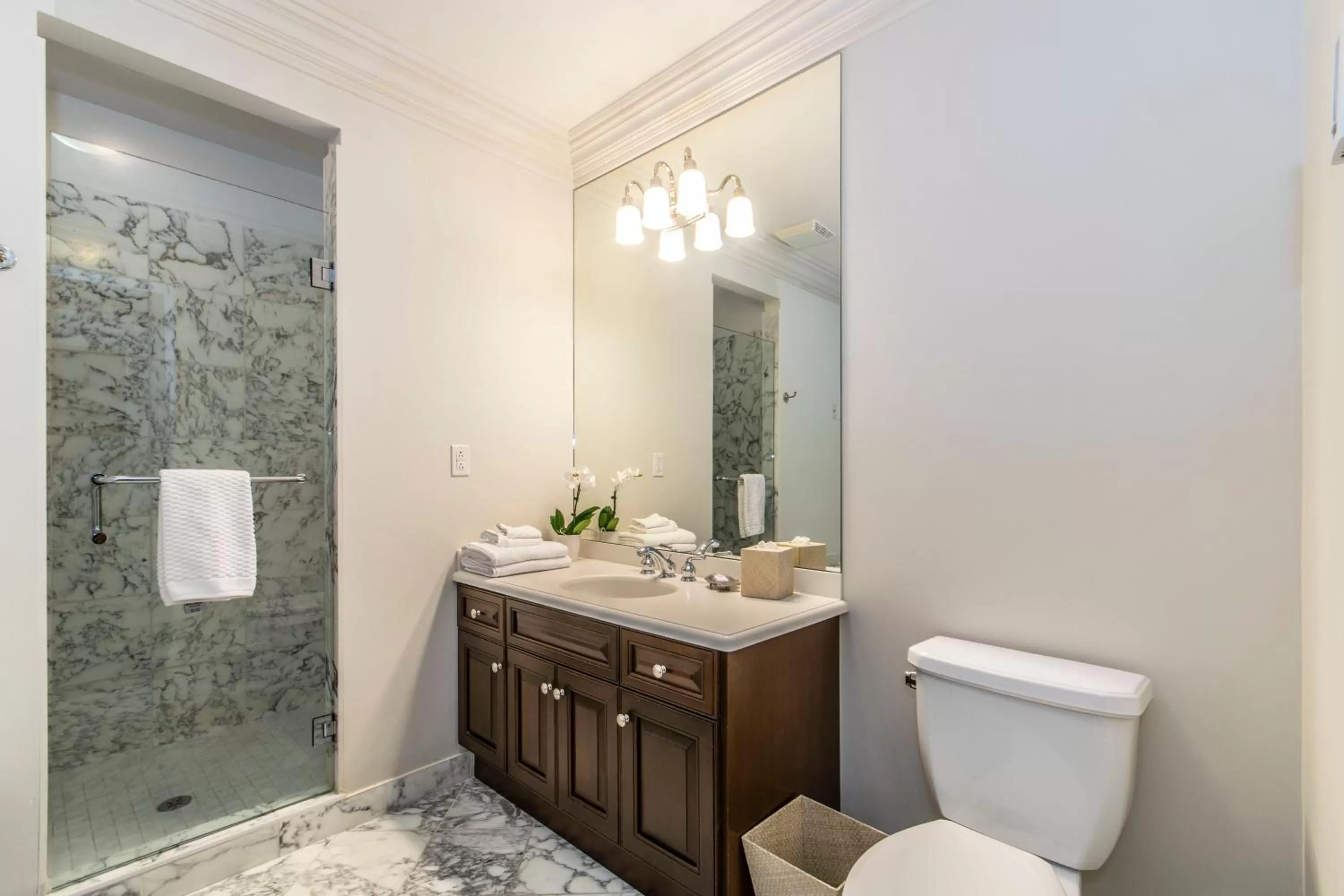 Shower in Ryan Mansion