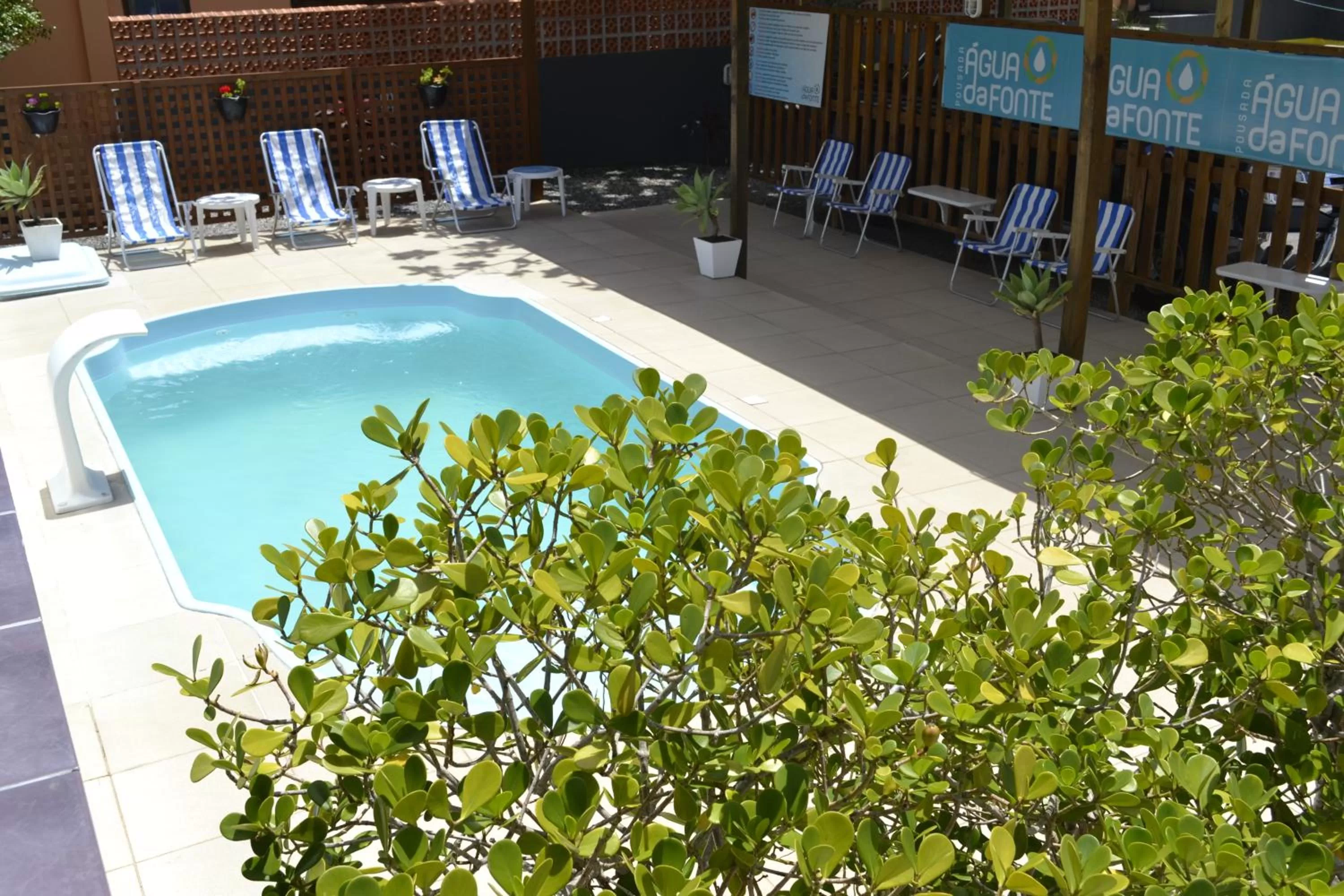 Pool View in Pousada Água da Fonte