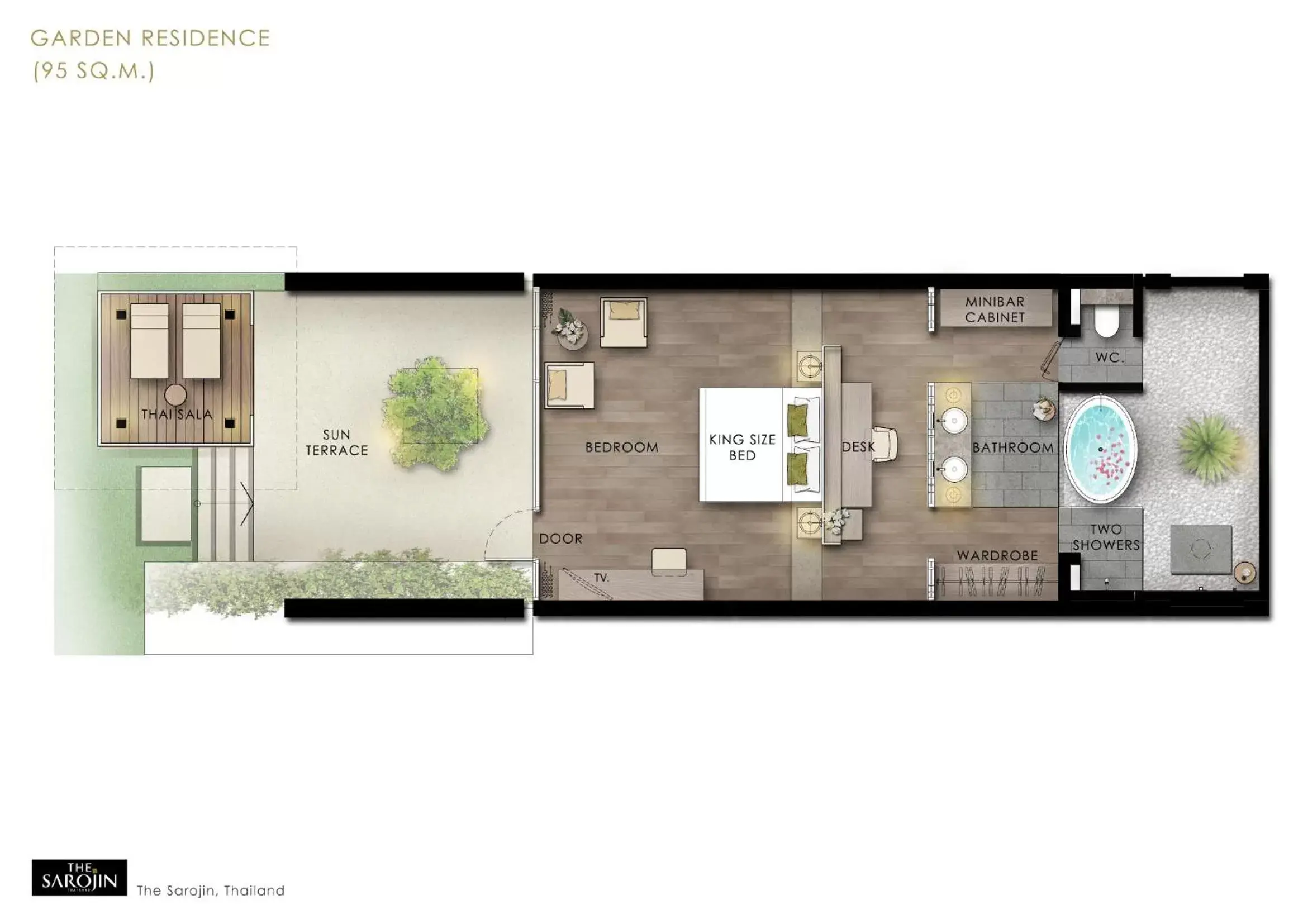 Garden Residence in The Sarojin Garden Residence in The Sarojin