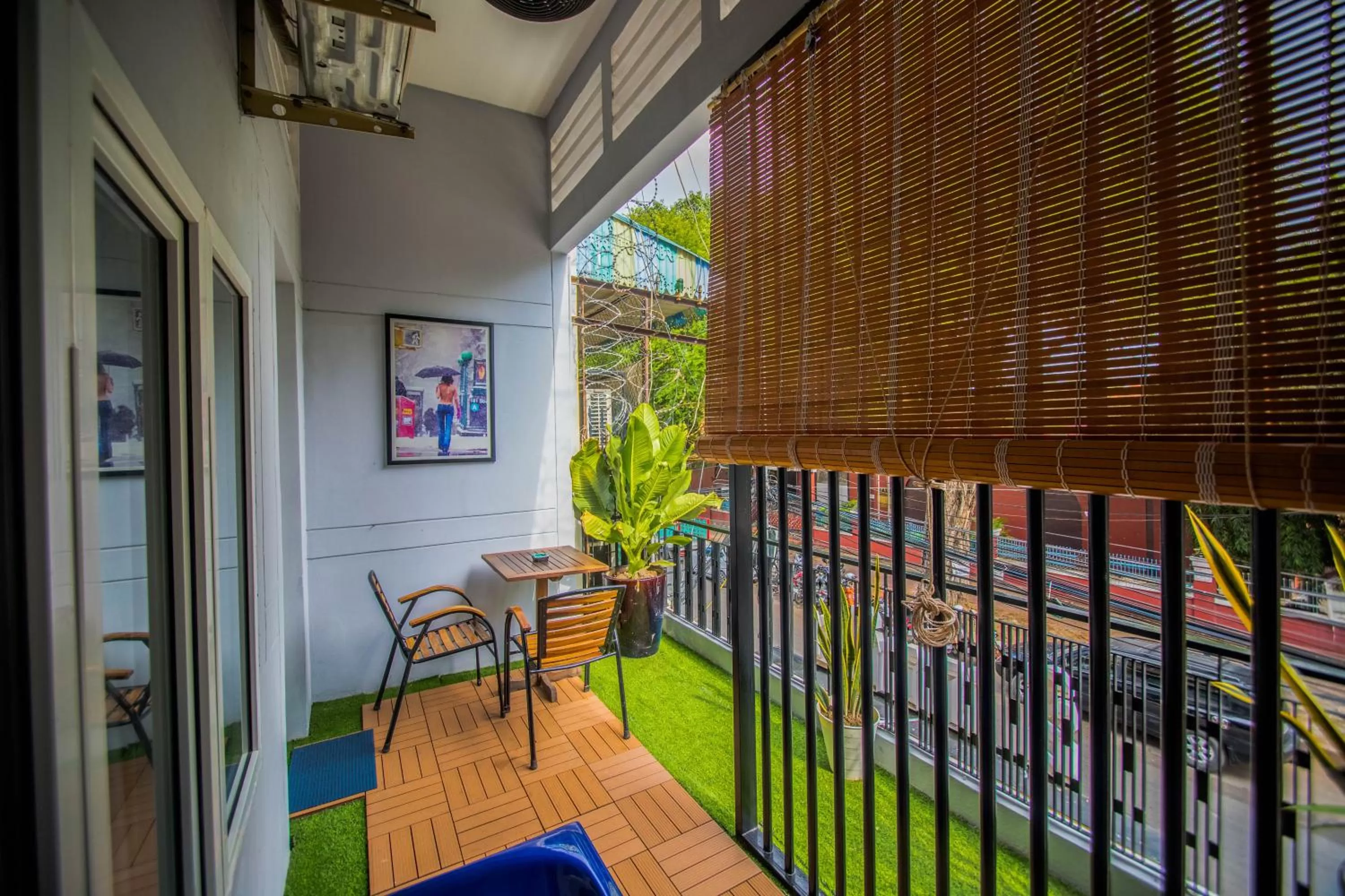 Balcony/Terrace in The Artist Residence