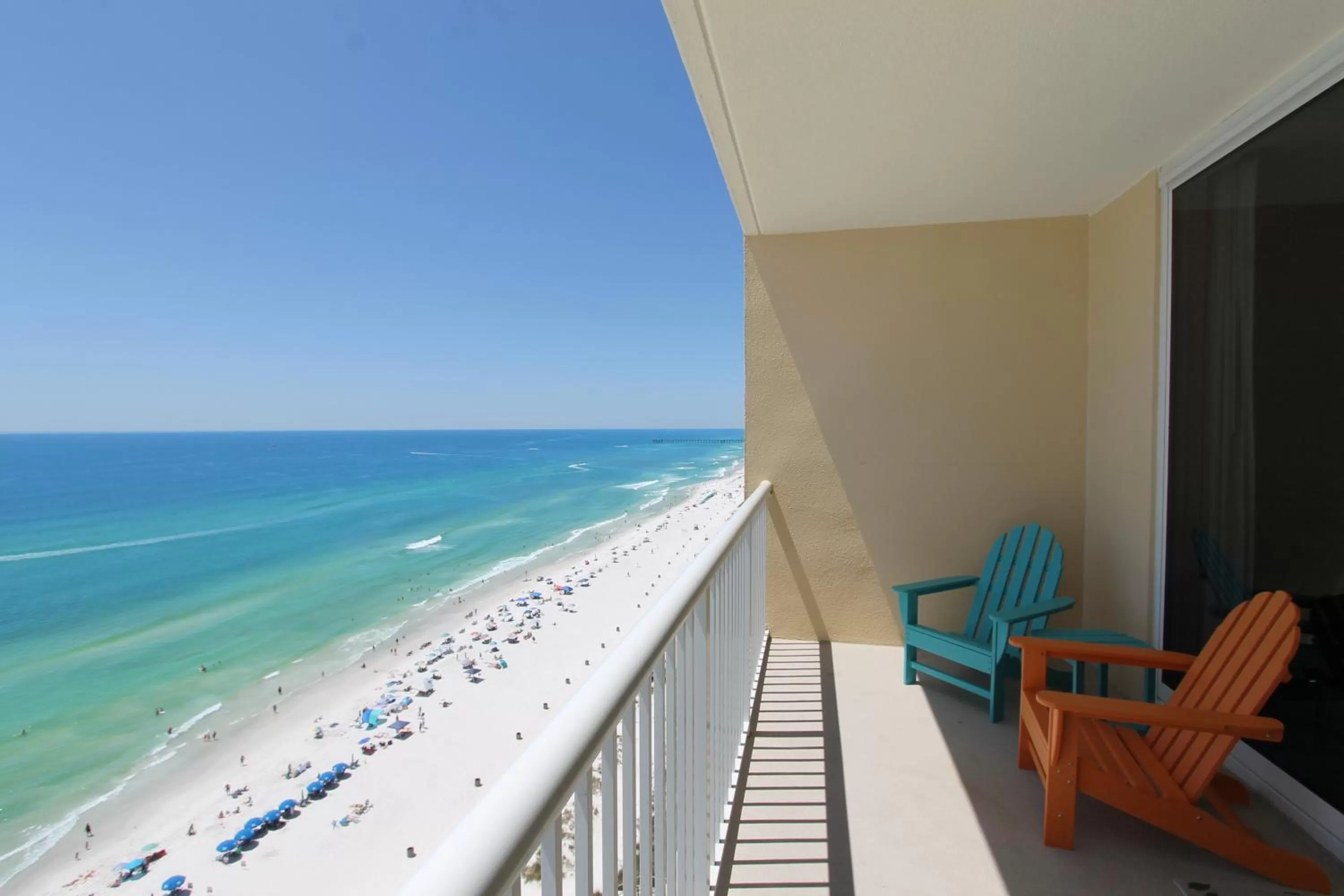Balcony/Terrace in Majestic Beach Resort, Panama City Beach, Fl