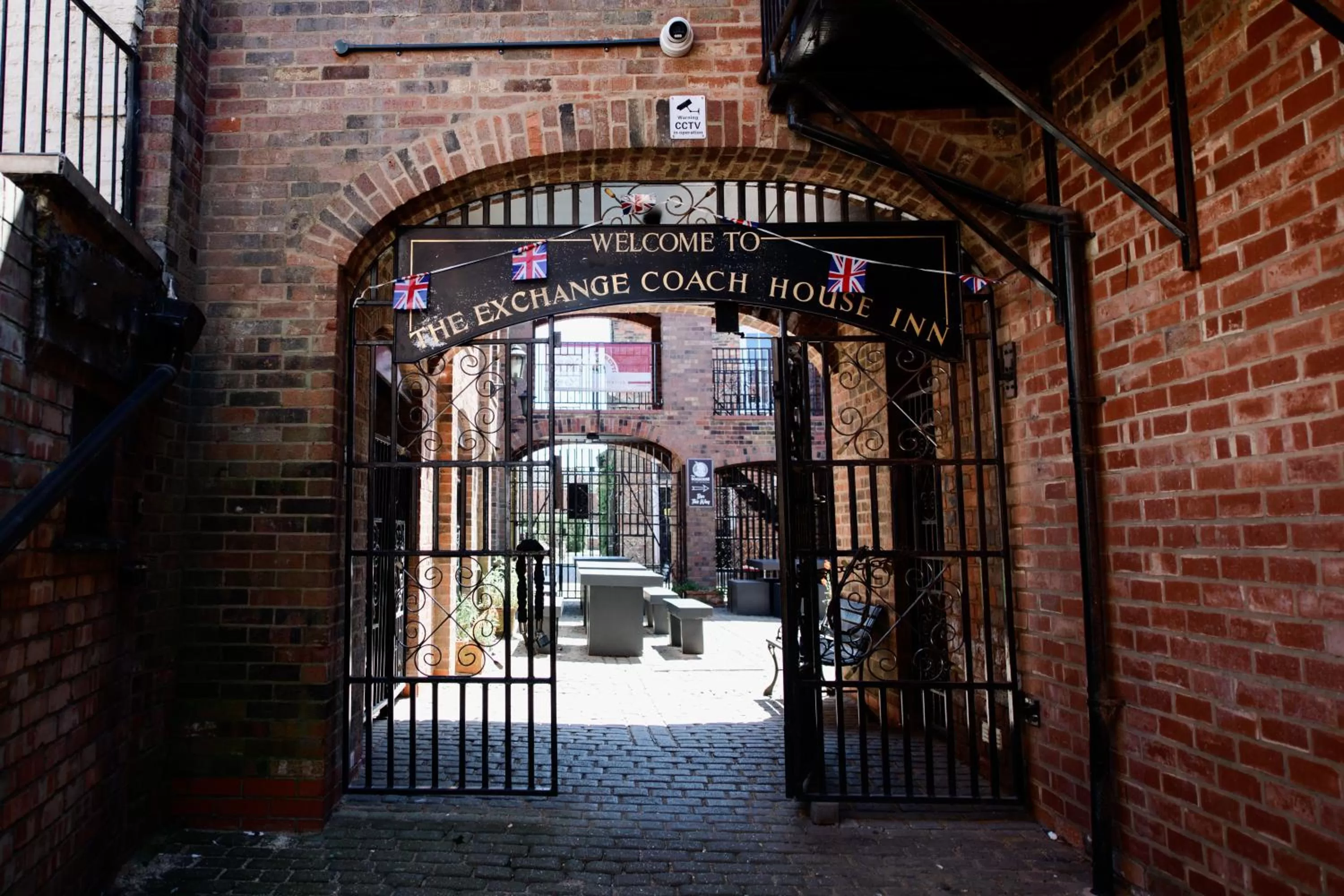 Facade/entrance in The Exchange Hotel
