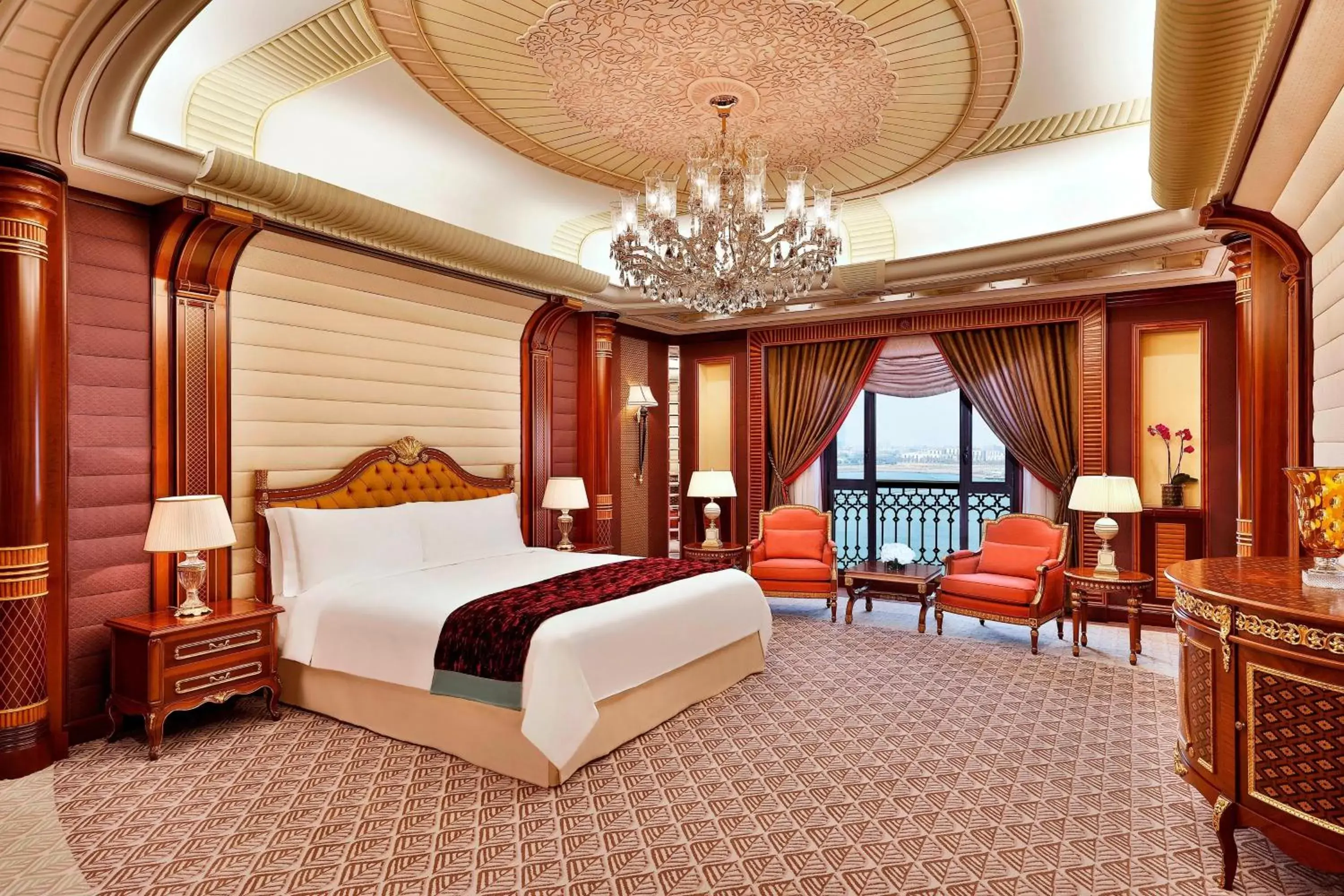 Royal Suite, 1 Bedroom Suite, 1 King, Balcony in The Ritz-Carlton Jeddah Royal Suite, 1 Bedroom Suite, 1 King, Balcony in The Ritz-Carlton Jeddah