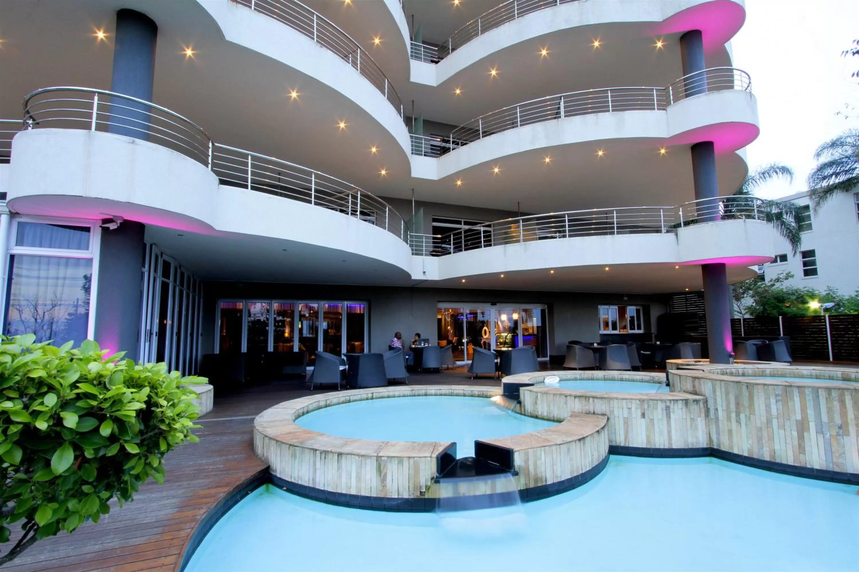 Garden in Coastlands Musgrave Hotel