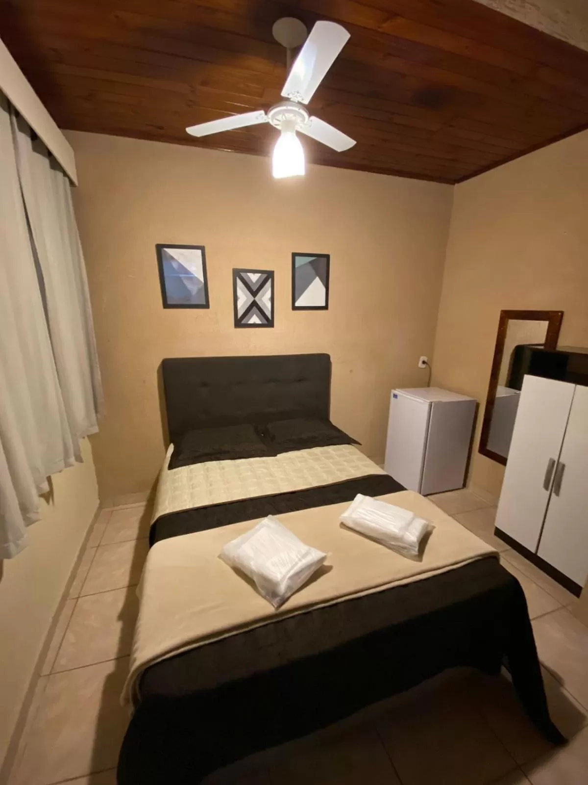 Bed in Pousada Do Pancho