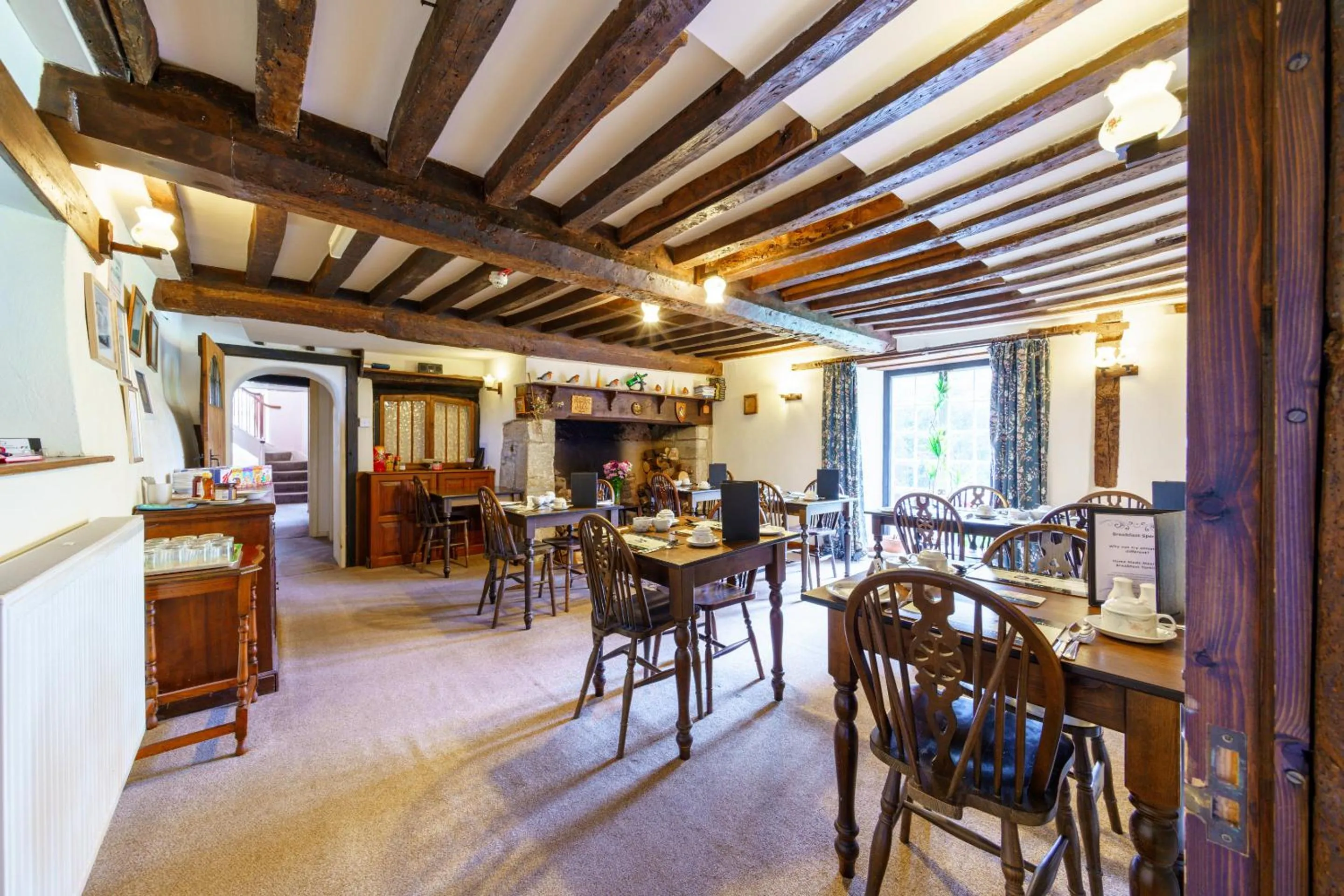Dining area in Yallands Farmhouse