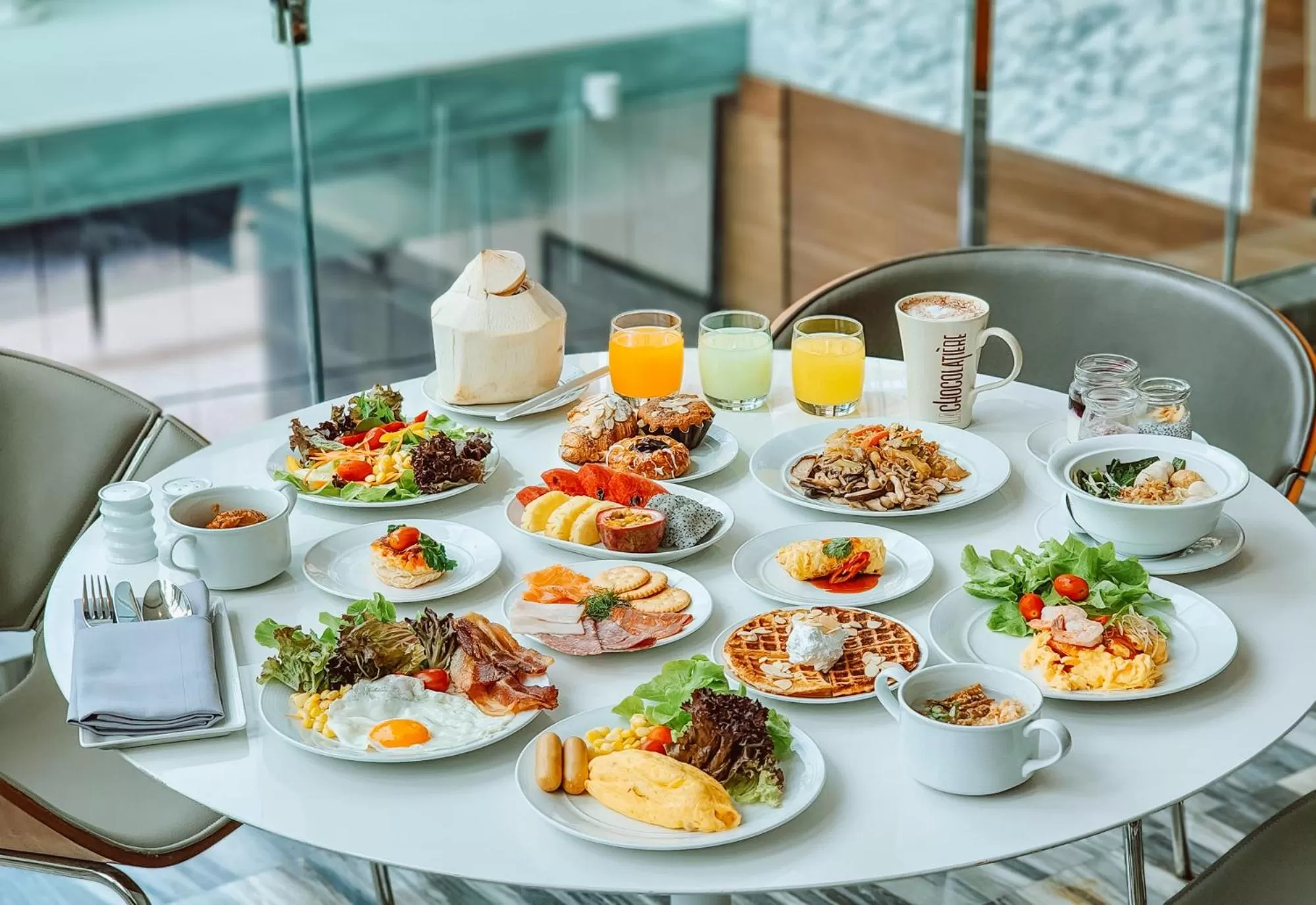 Food in Le Meridien Bangkok