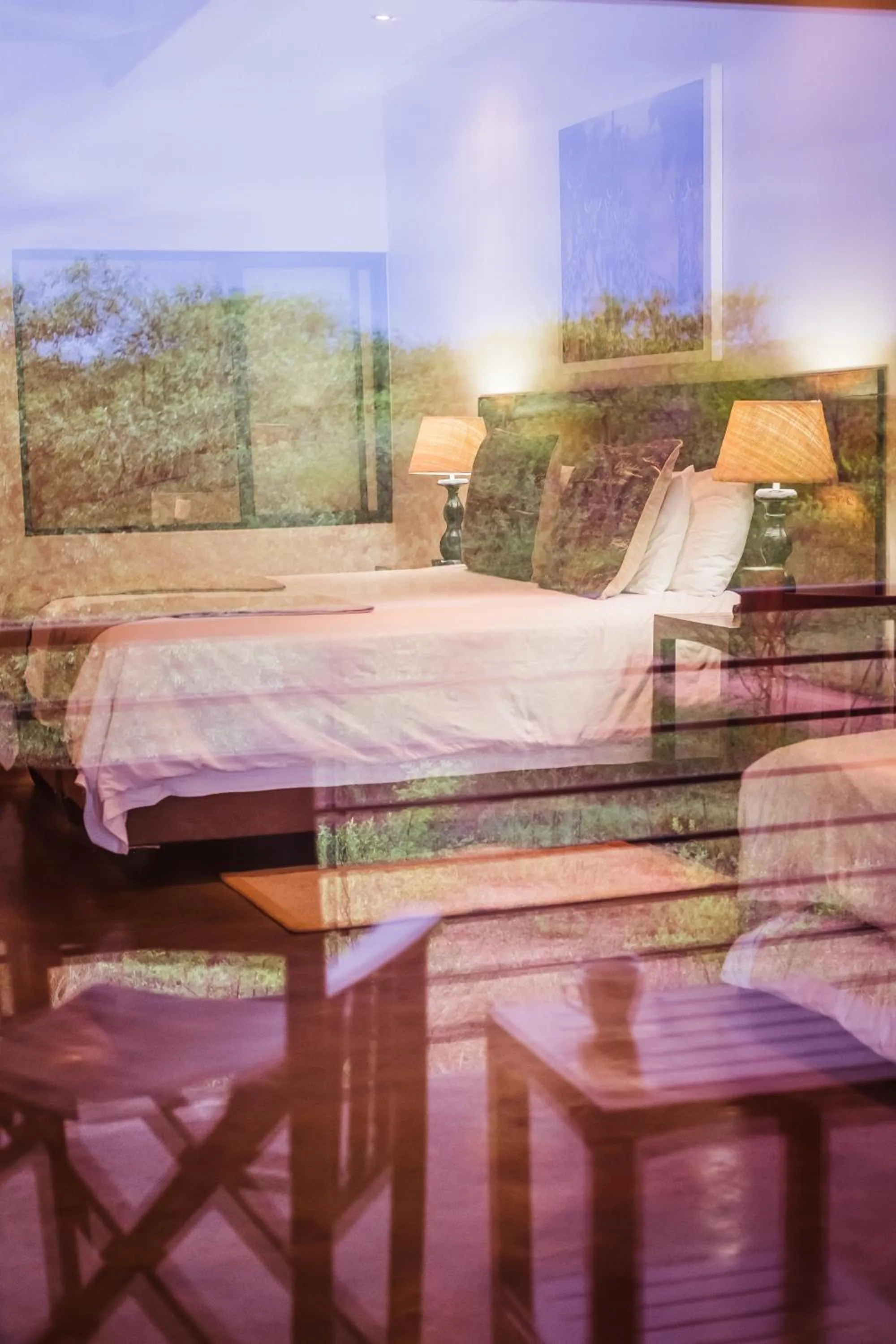 Bed in Bushveld Terrace Safari Hotel, Lodge & Spa