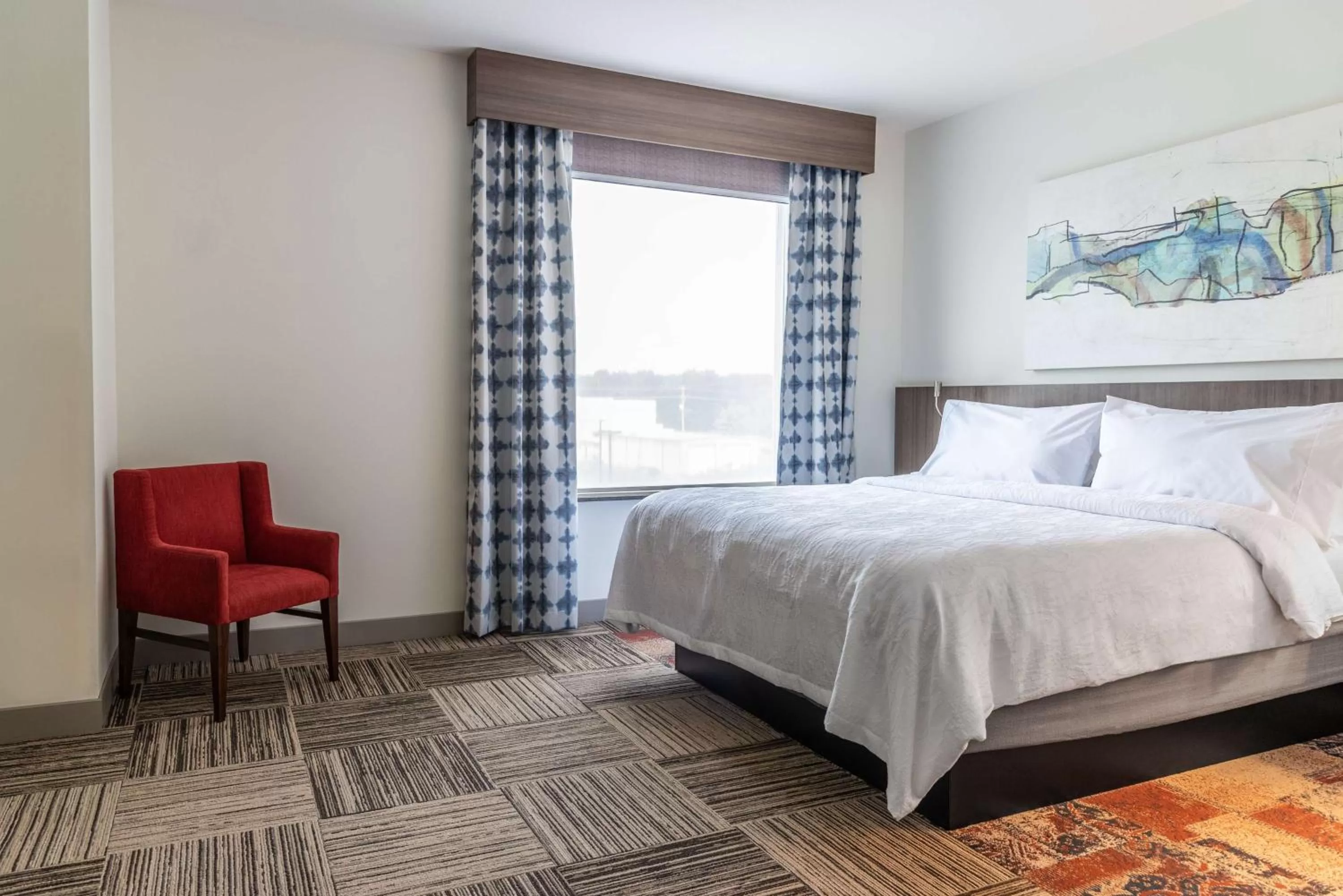 Bed in Hilton Garden Inn North Little Rock