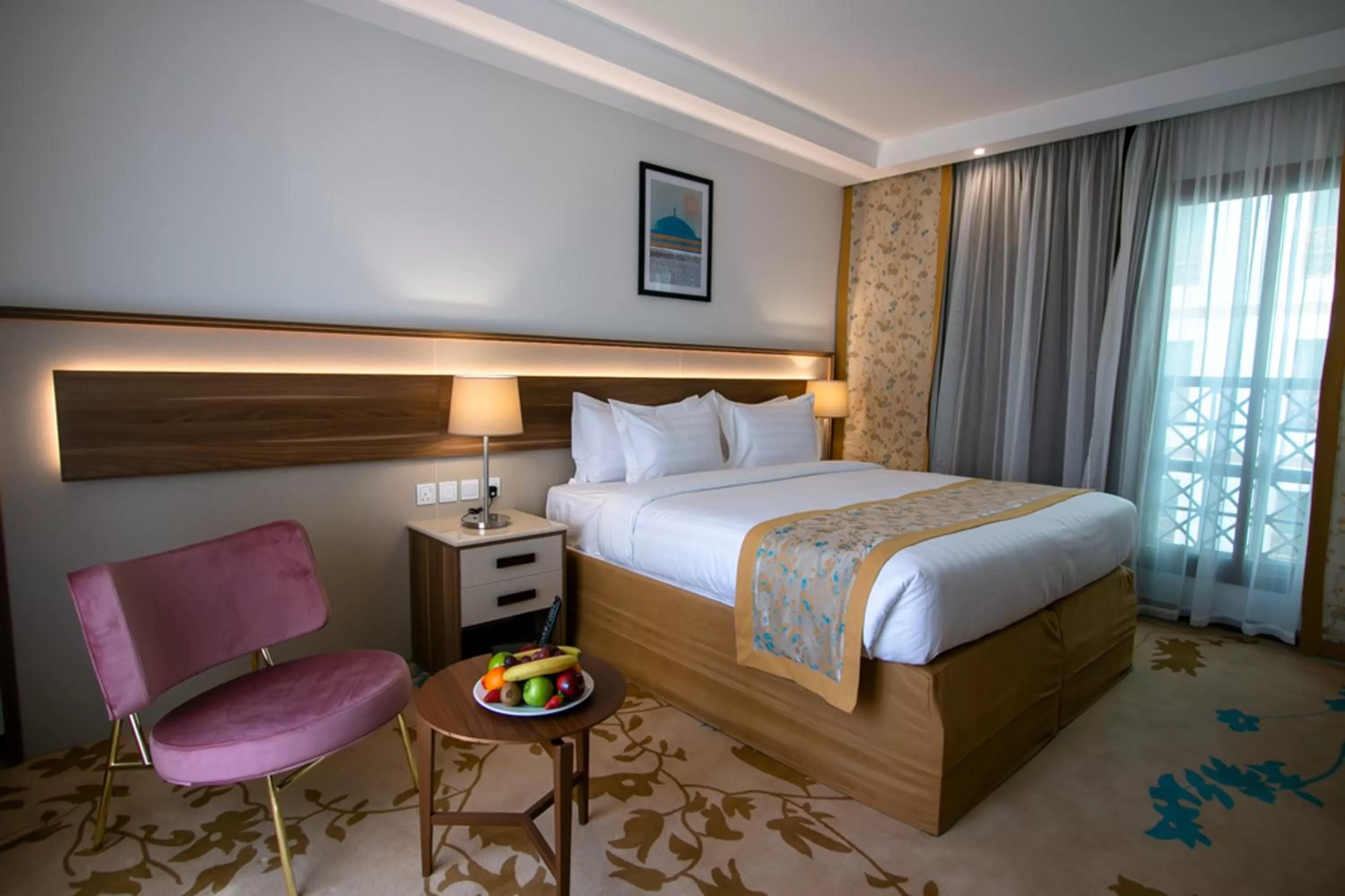 Bed in Le Bosphorus Hotel - Waqf Safi
