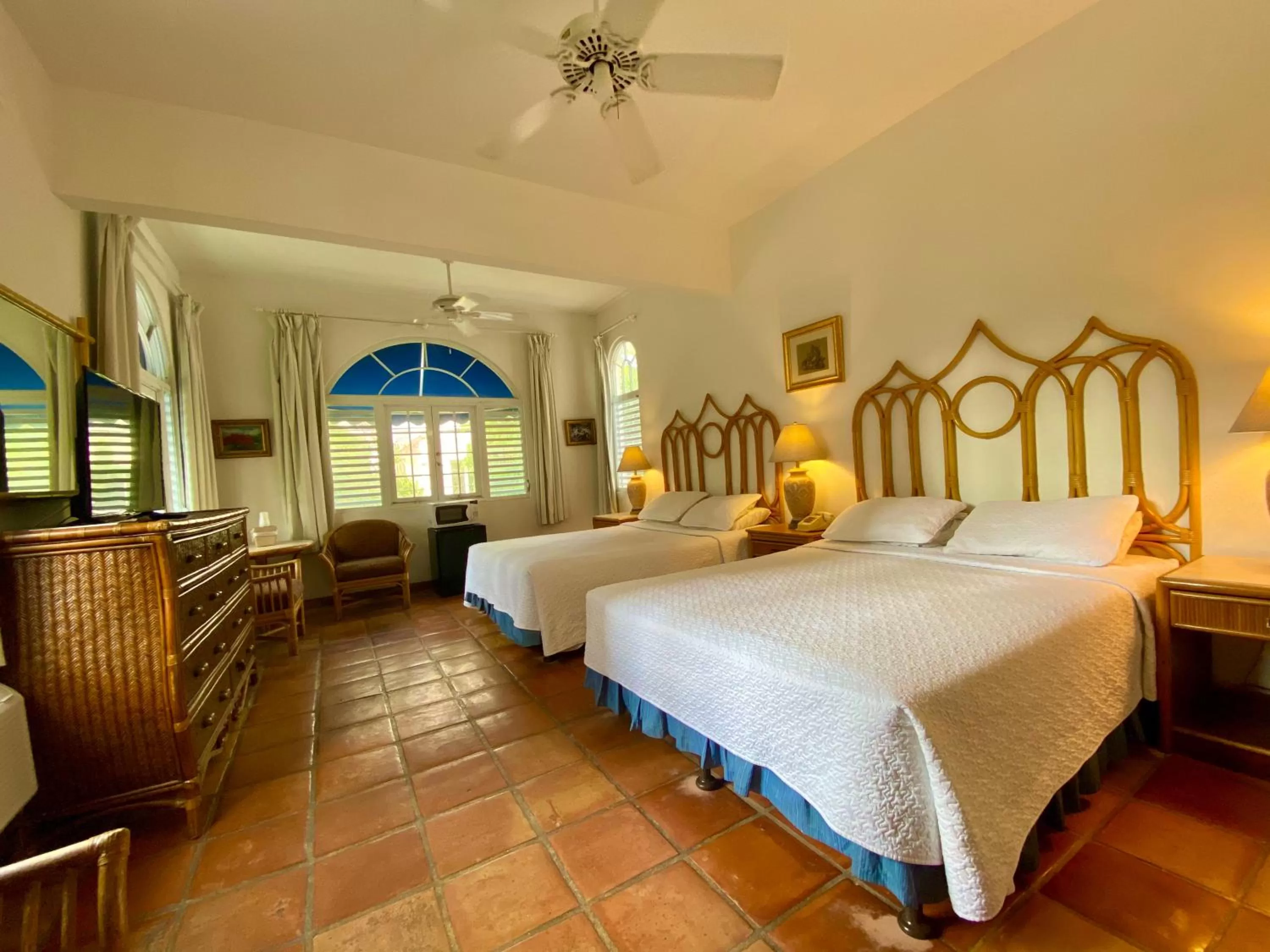 Bed in At Wind Chimes Boutique Hotel