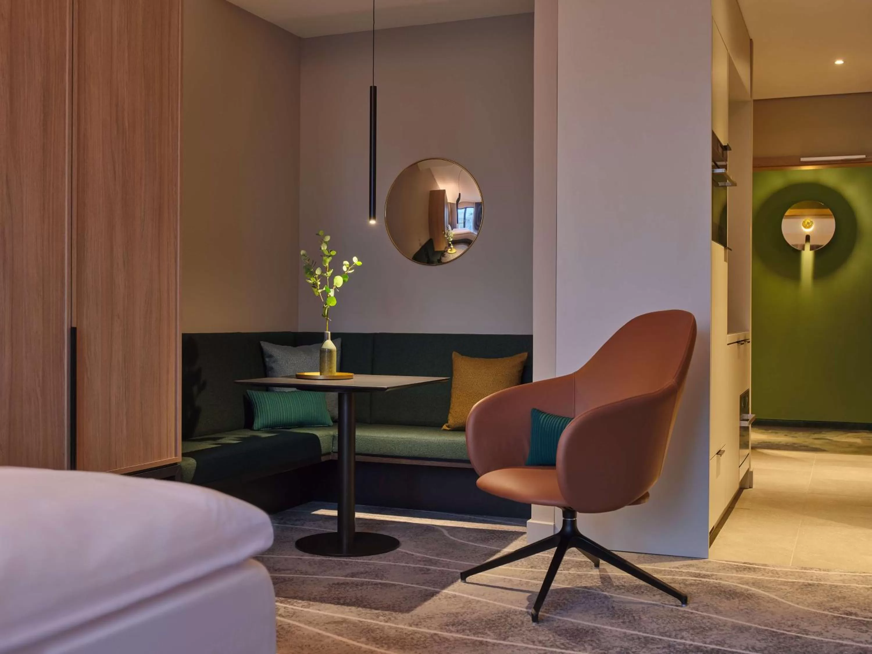 Bedroom in Adina Apartment Hotel Wiesbaden