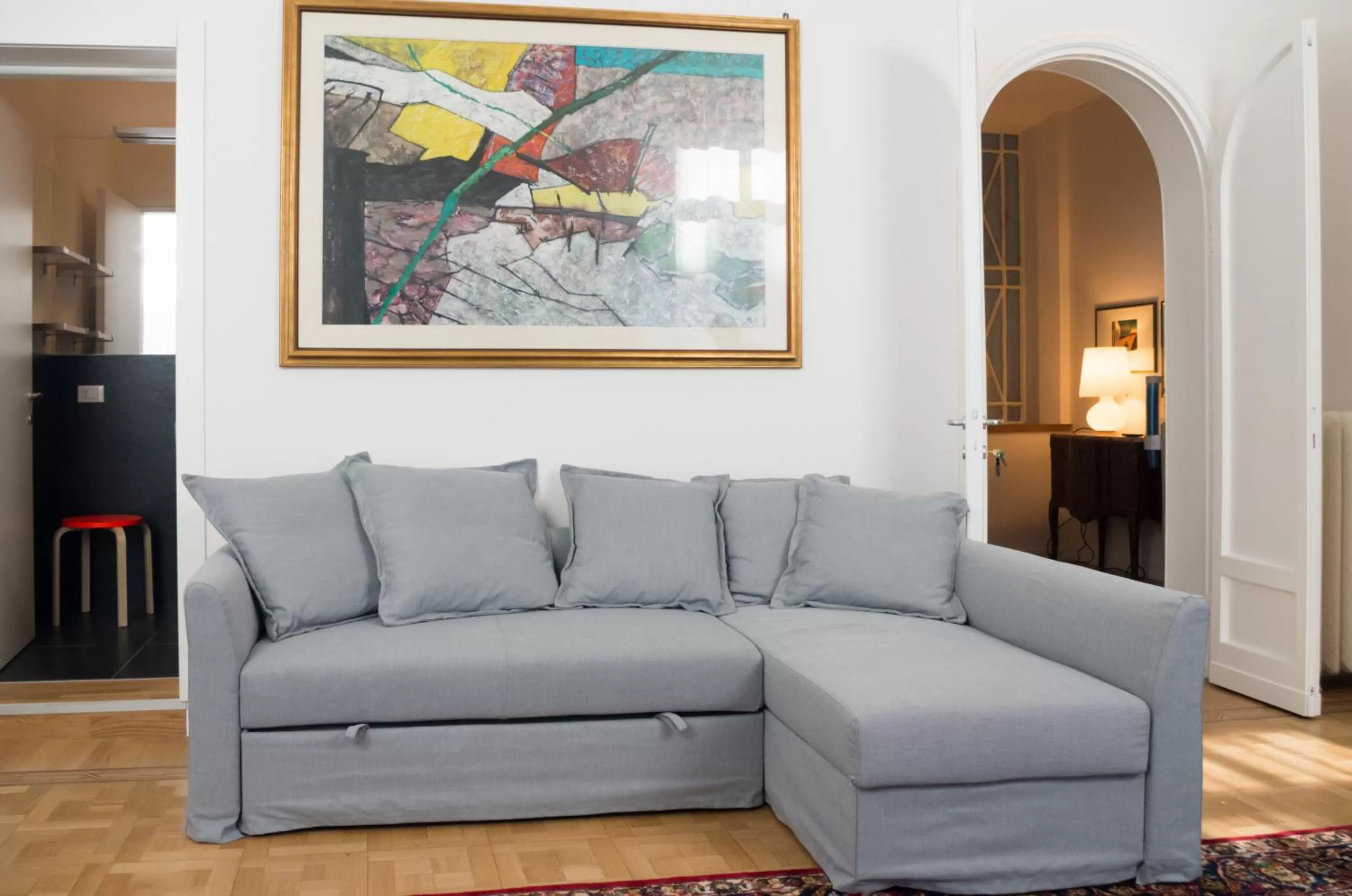 Living room, Lounge/Bar in B&B Second Floor Centro Storico Bologna