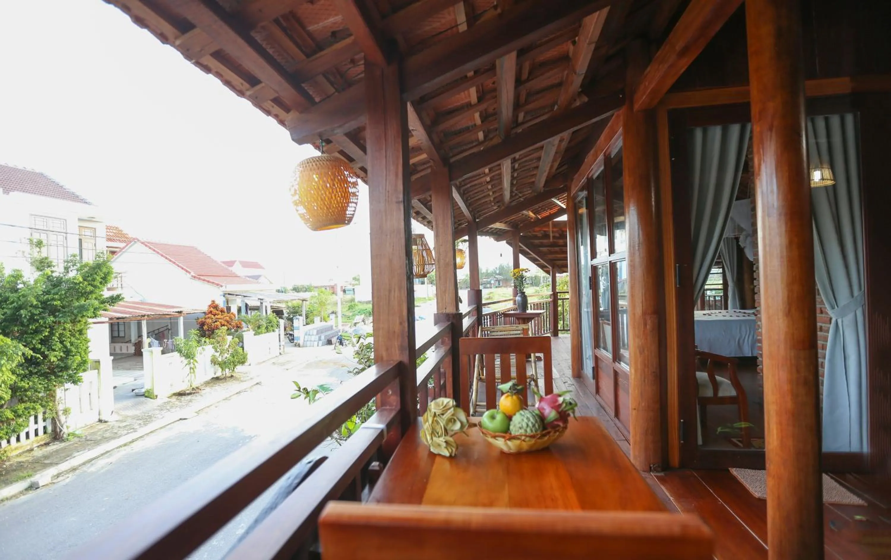 Balcony/Terrace in Seaside An Bang Homestay