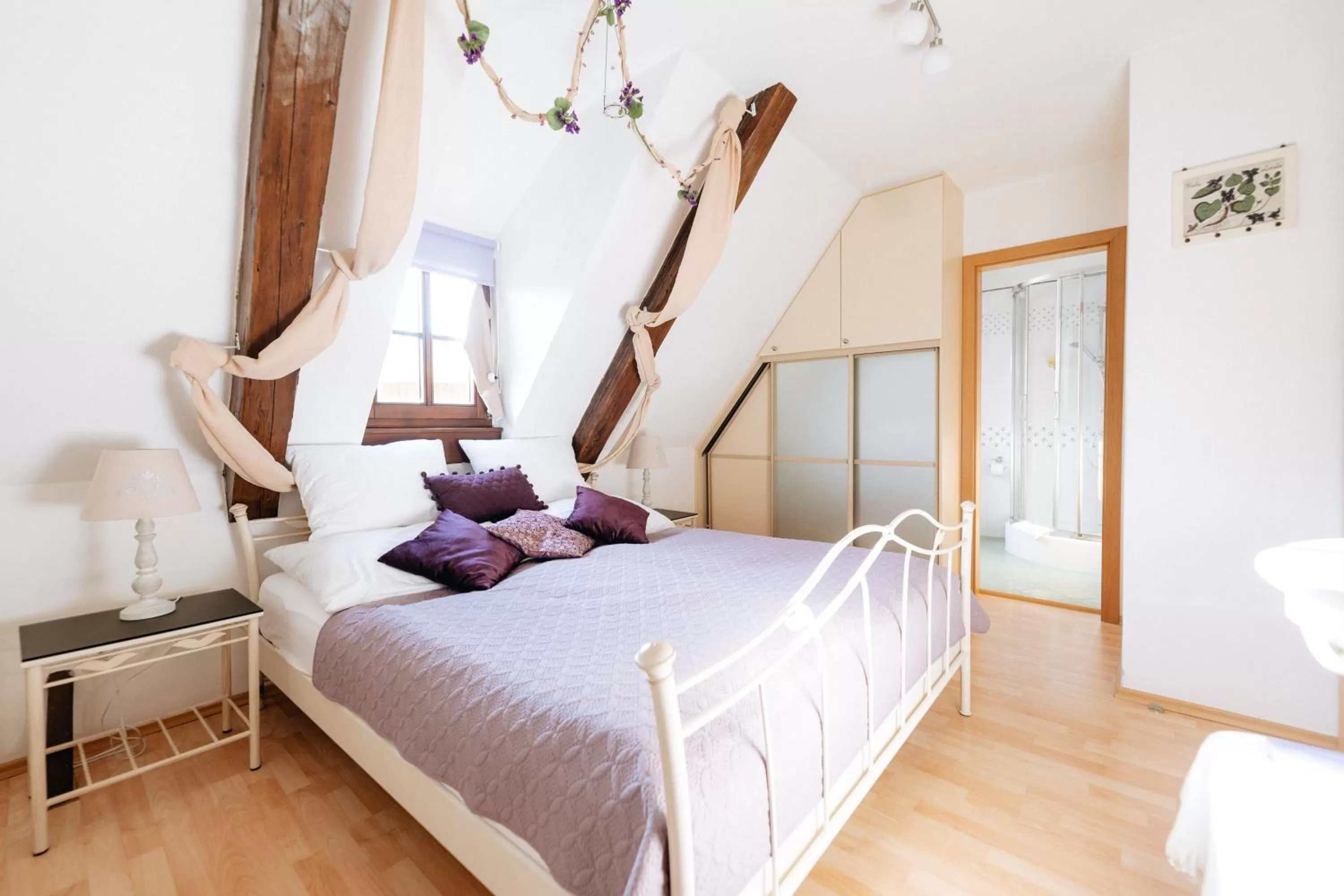 Bed in Boutique Hotel Romantick