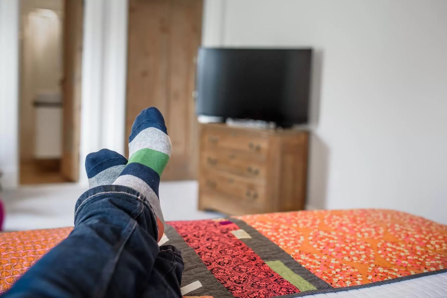 Bed in The Kitch'inn - Boutique Inn and Wine Bar