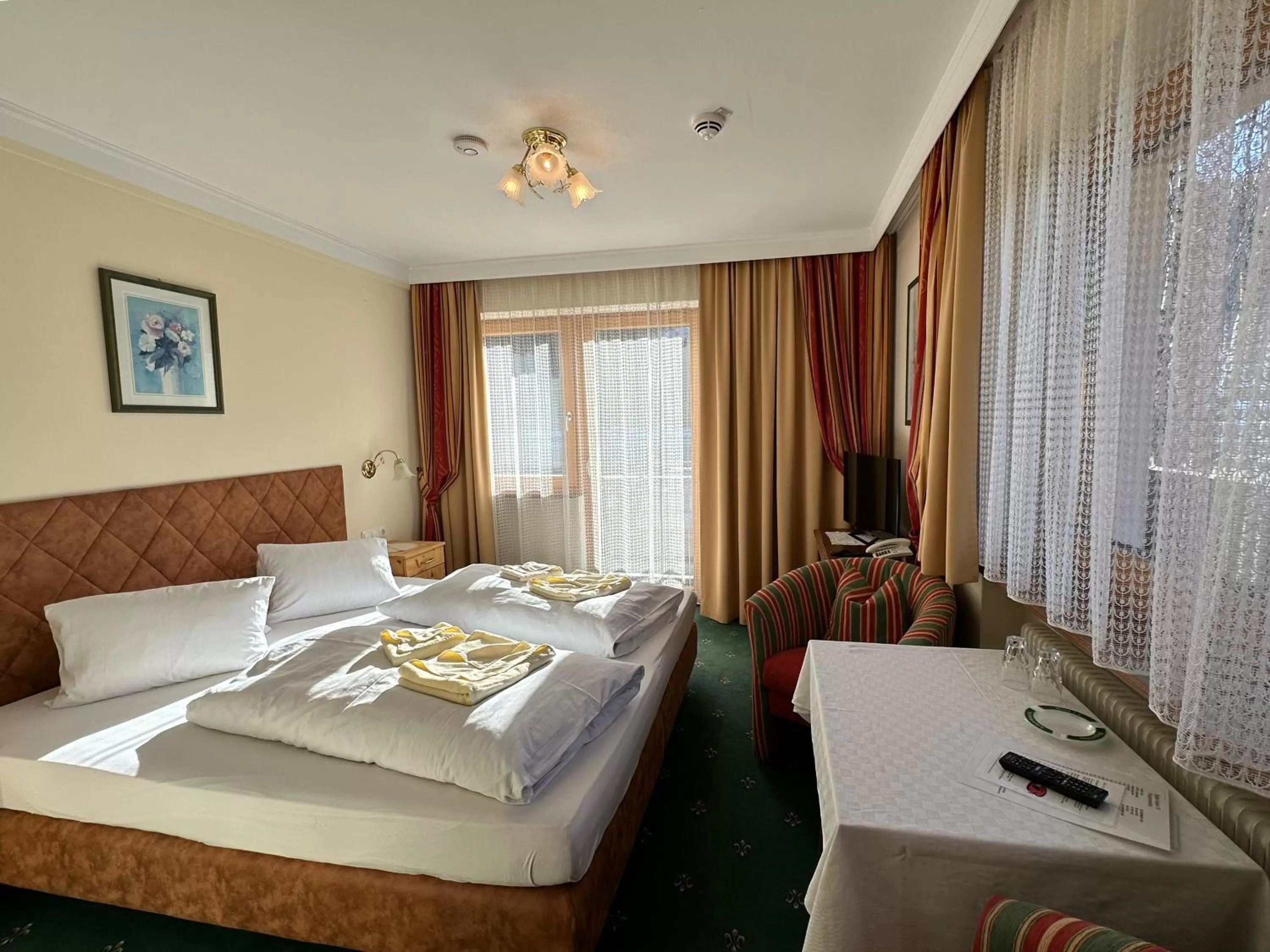 Bed in Pension Dorferwirt